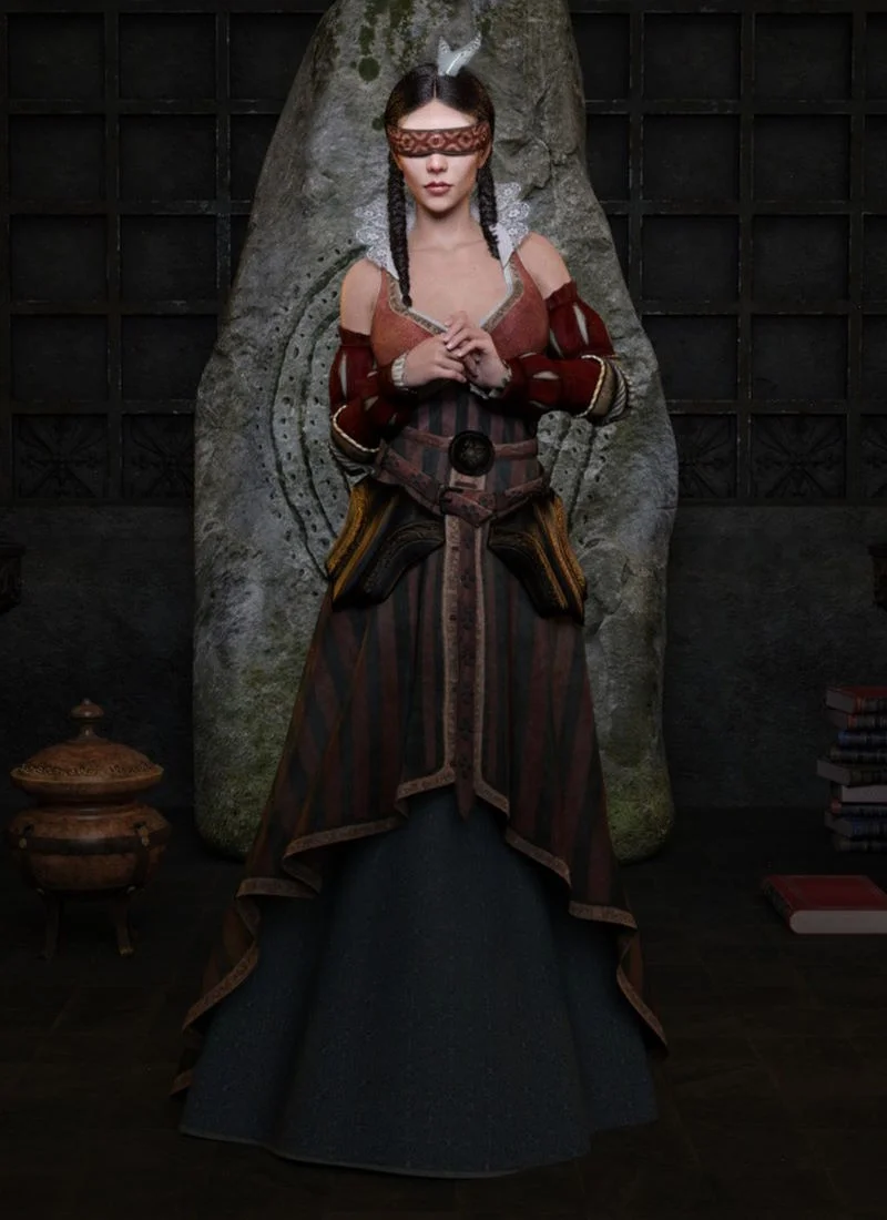 Anya Taylor-Joy cosplay Philippa Eilhart [ProneToClone] cover