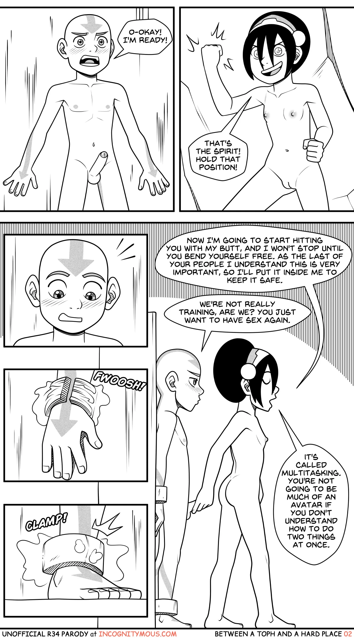 Between A Toph And A Hard Place (Avatar: The Last Airbender) cover