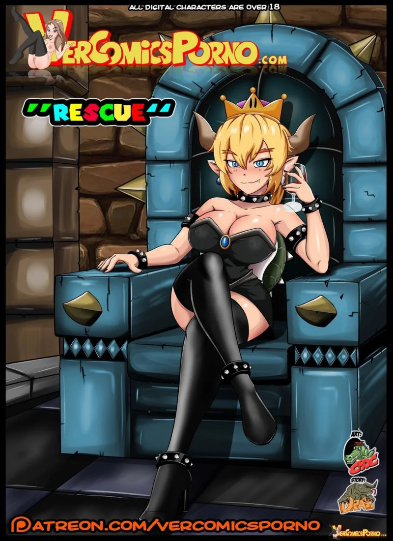Bowsette Rescue [Croc] cover