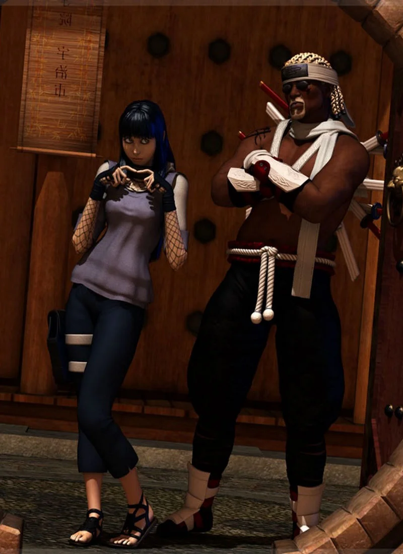 Hinata X Killer Bee (Naurto) [Mongo Bongo] cover