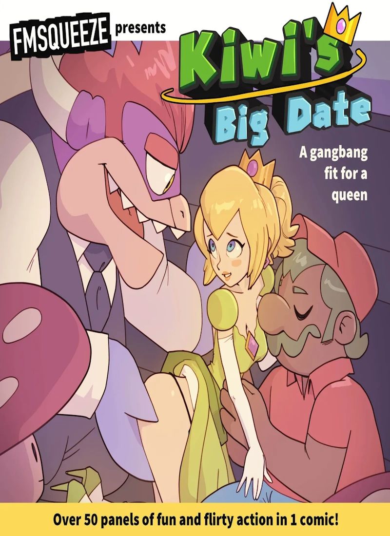 Kiwi’s Big Date- A Gangbang Fit for a Queen [Fmsqueeze] cover