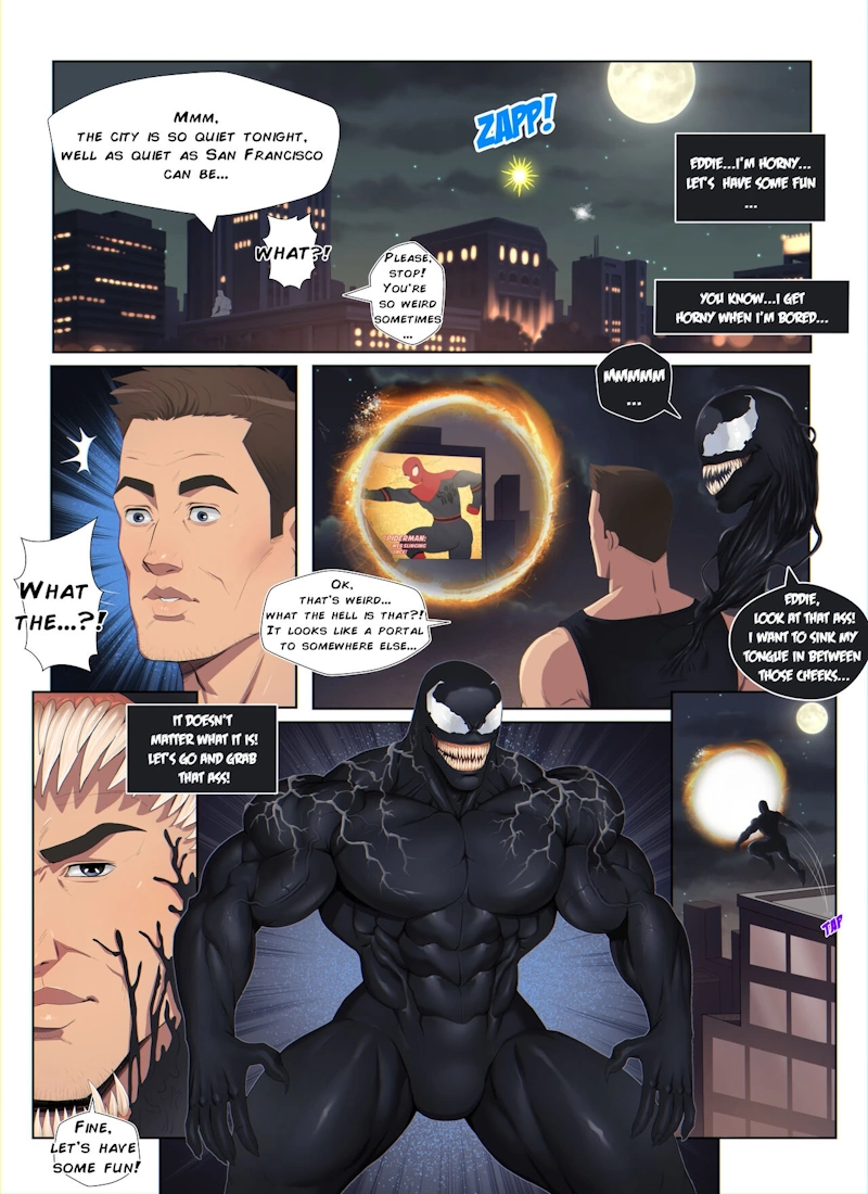 Spiderman x Venom [Reiner55] cover