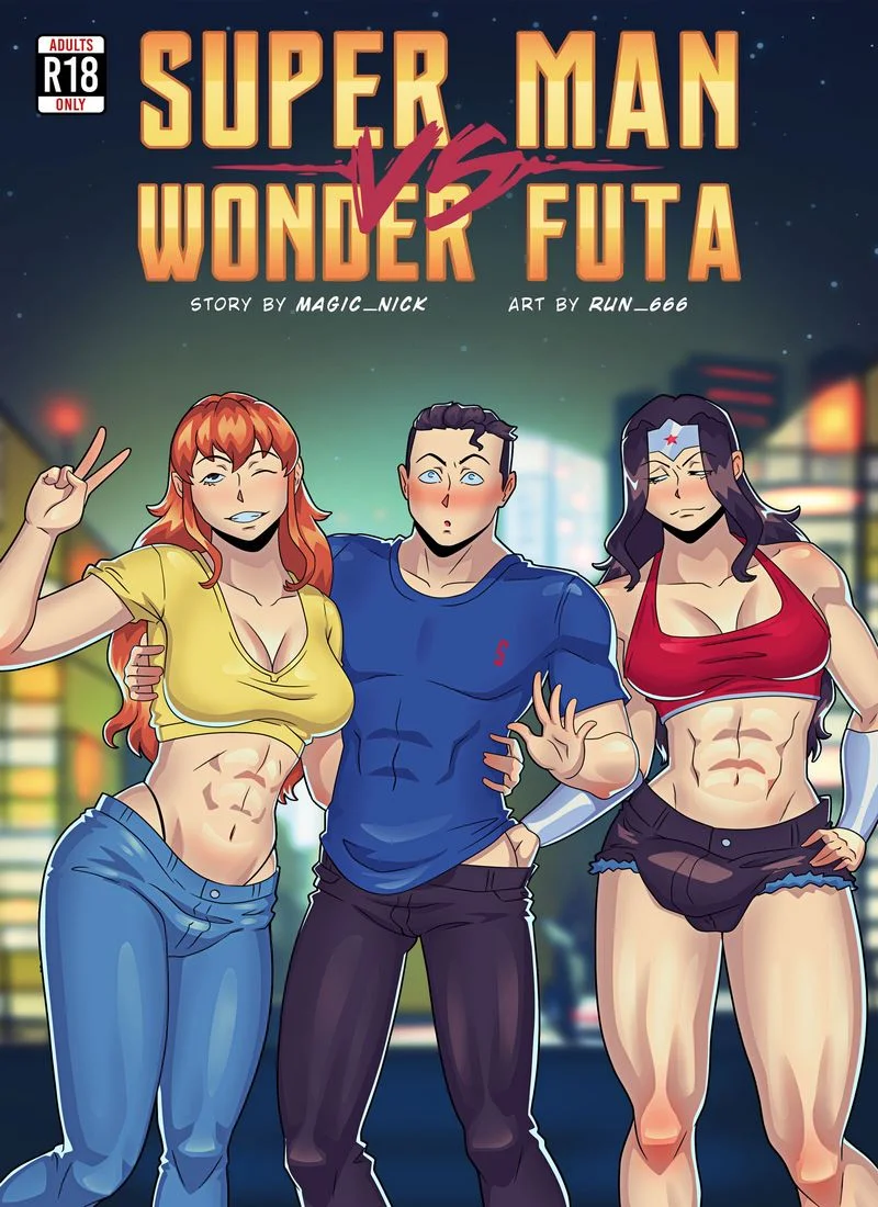 Super Man VS Wonder Futa [Run 666] cover