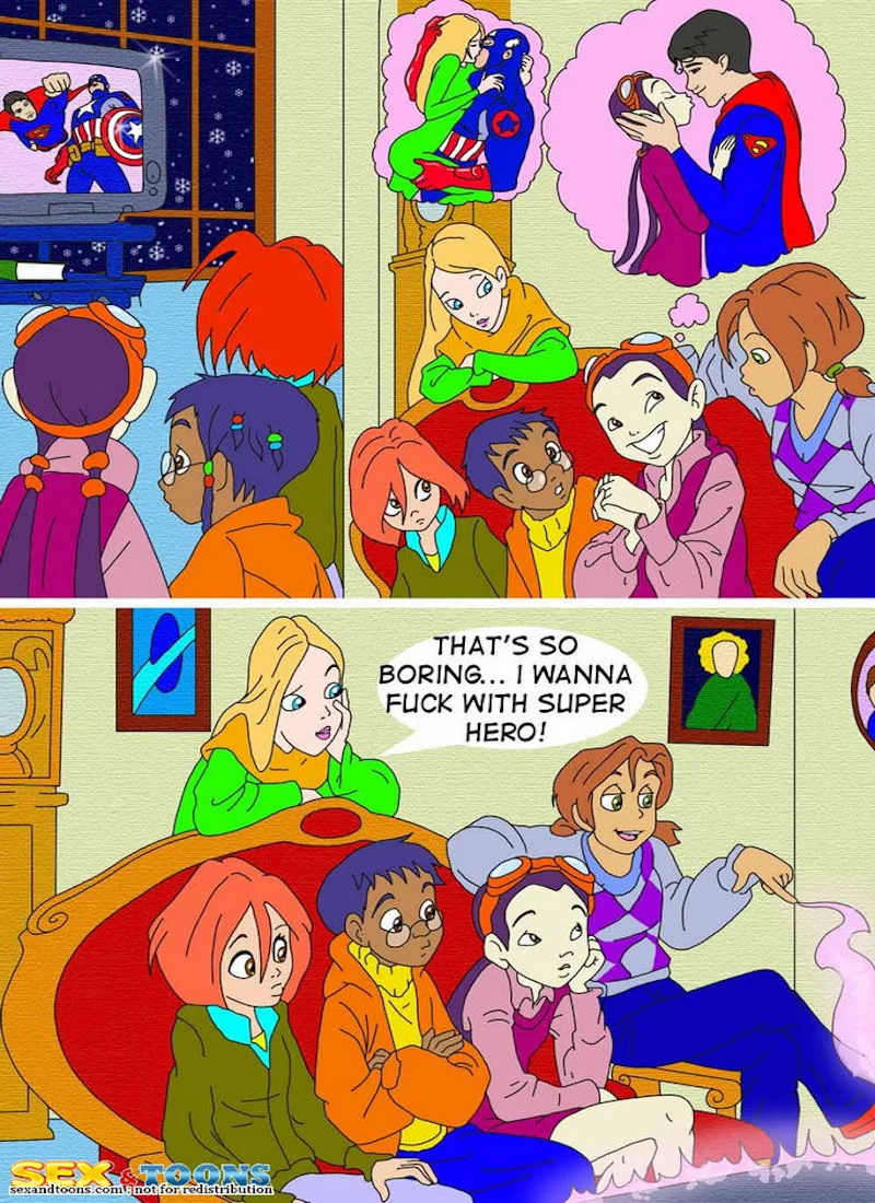 Superheroes (W.I.T.C.H.) [SexToon] cover