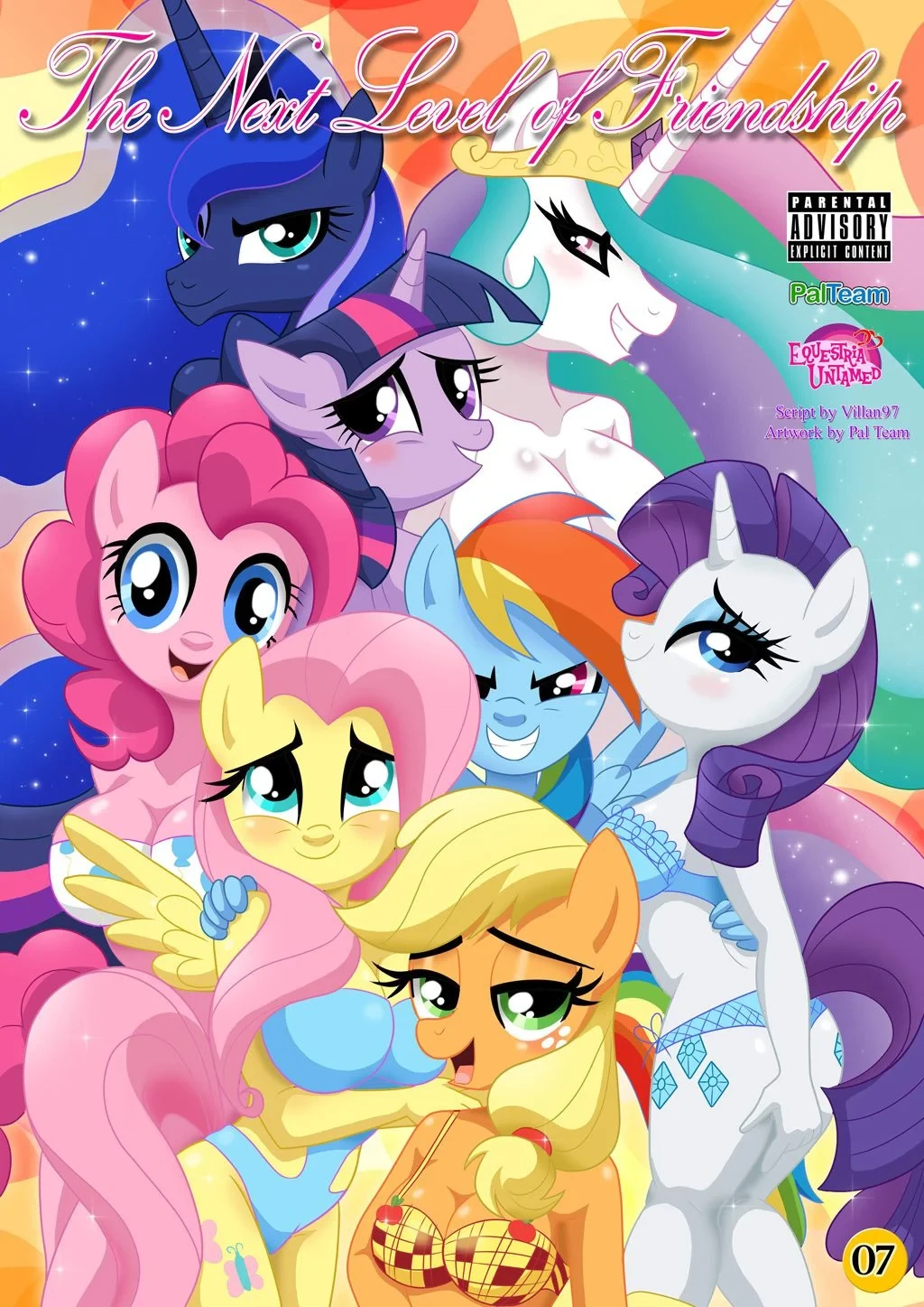 The Next Level of Friendship (My Little Pony: Friendship is Magic) [Palcomix] cover