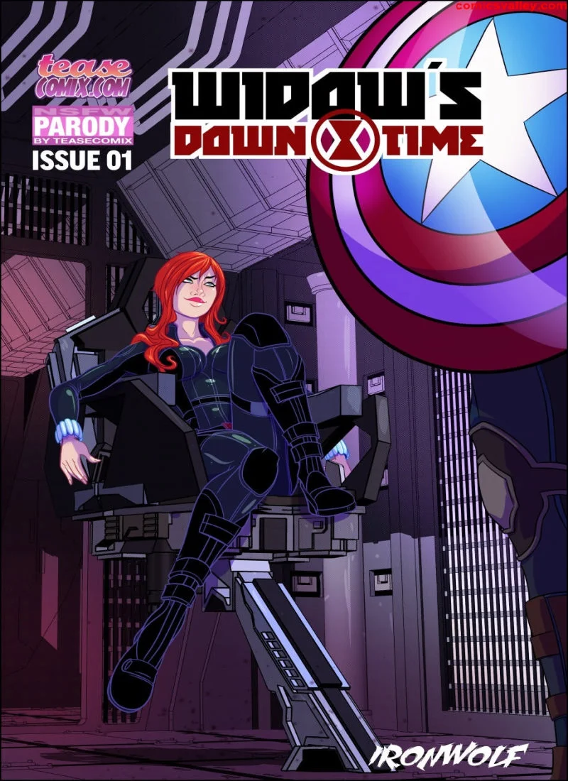 Widow’s Downtime – Avengers [Tease Comix] cover
