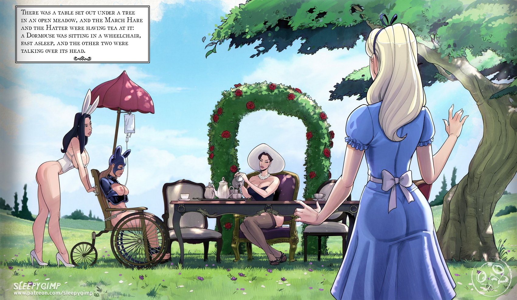 Nancy Templeton- Through the Looking Glass [Sleepygimp], Through The Looking Glass, page 13 of 53