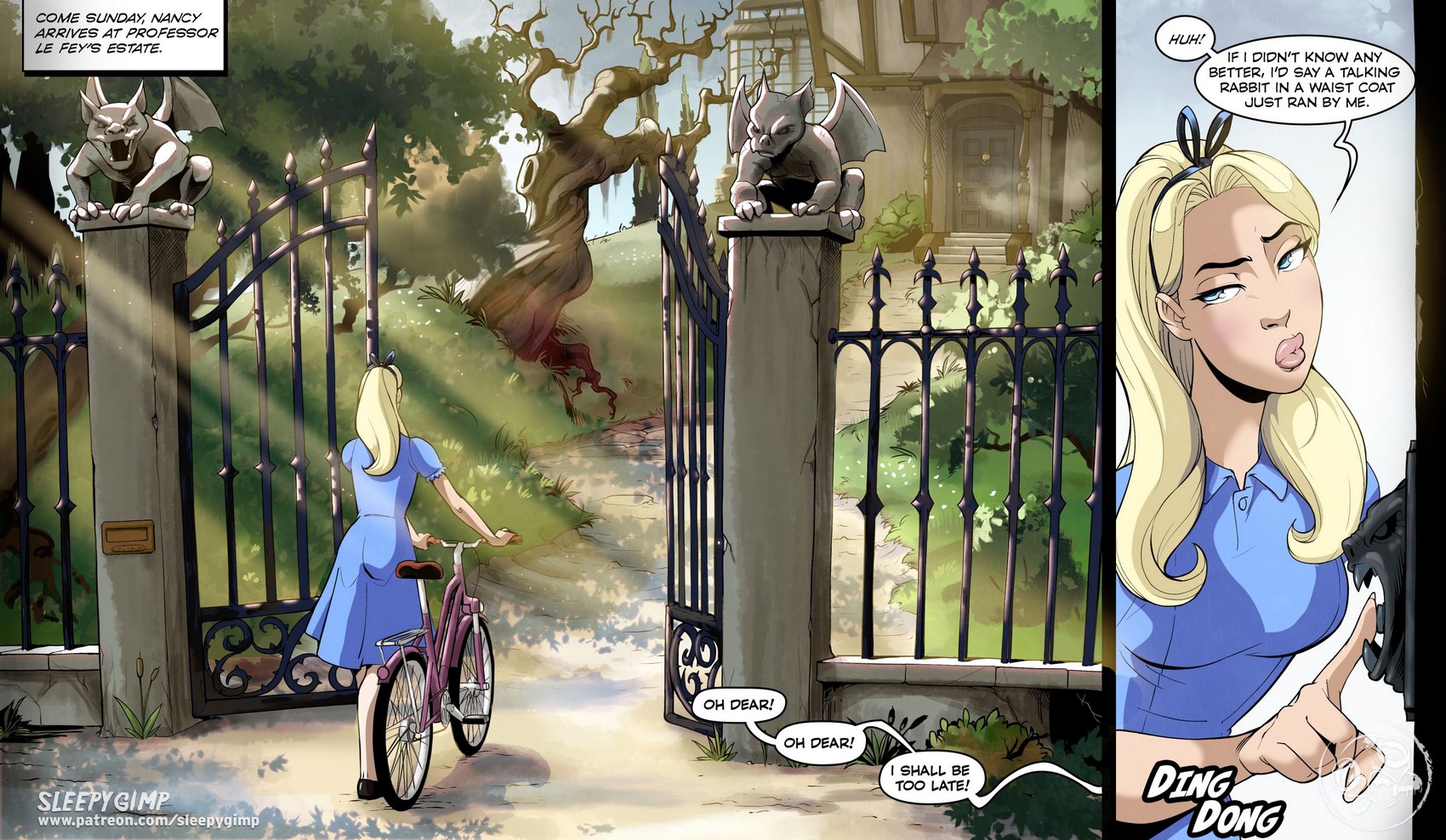 Nancy Templeton- Through the Looking Glass [Sleepygimp], Through The Looking Glass, page 3 of 53