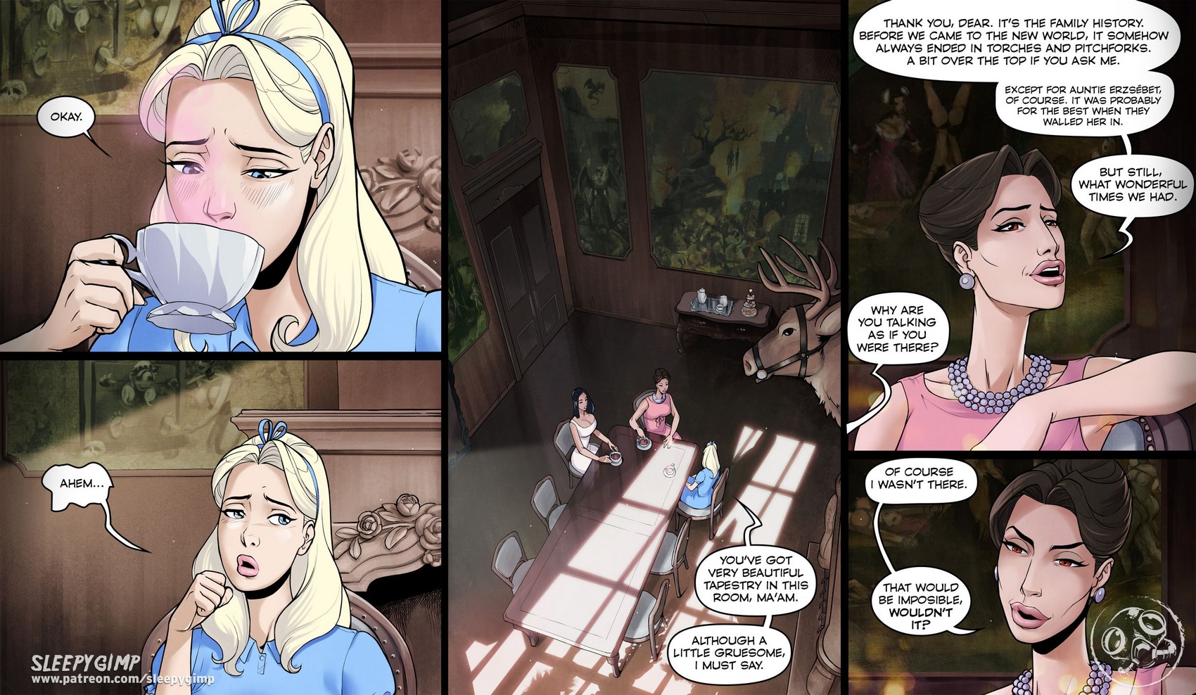 Nancy Templeton- Through the Looking Glass [Sleepygimp], Through The Looking Glass, page 8 of 53