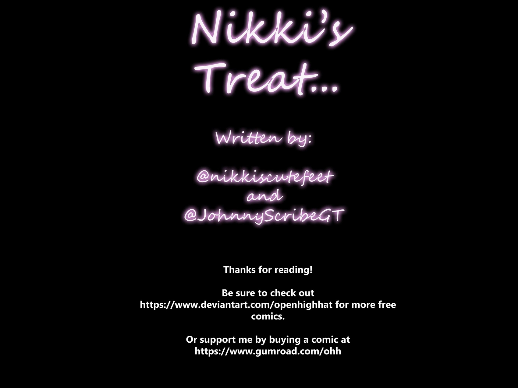 Nikki’s Treat [OHH], Nikki's Treat, page 34 of 34