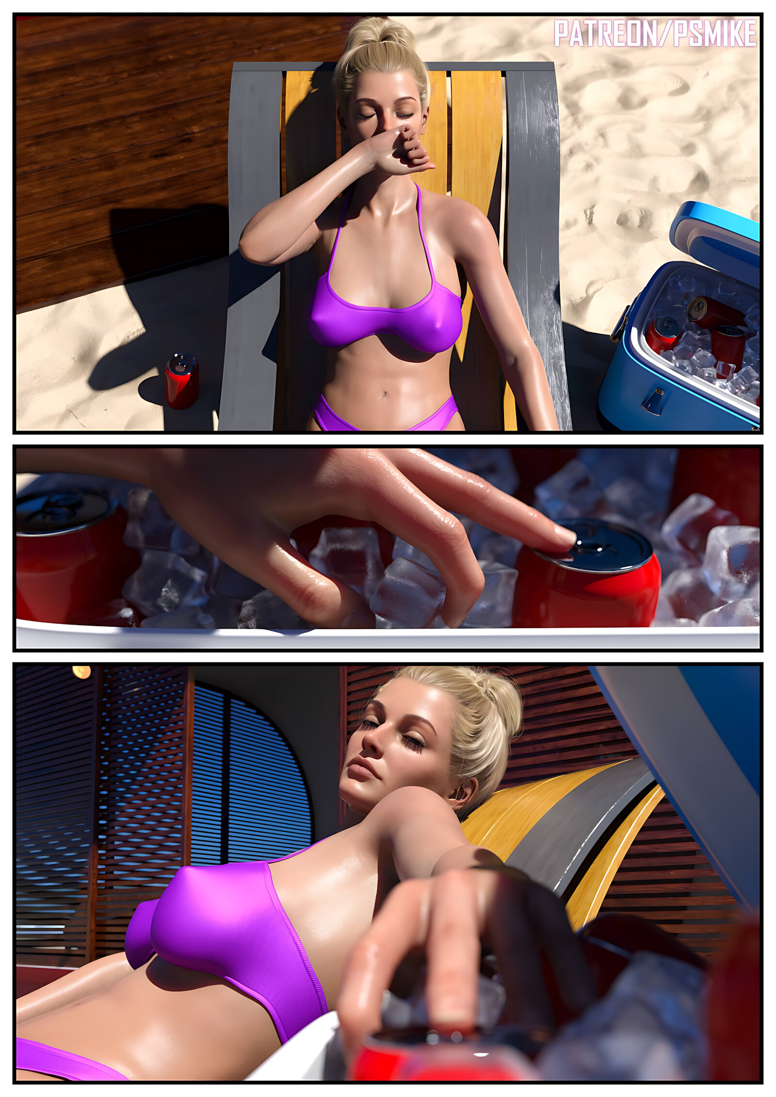 On The Beach [Psmike], On The Beach, page 3 of 63