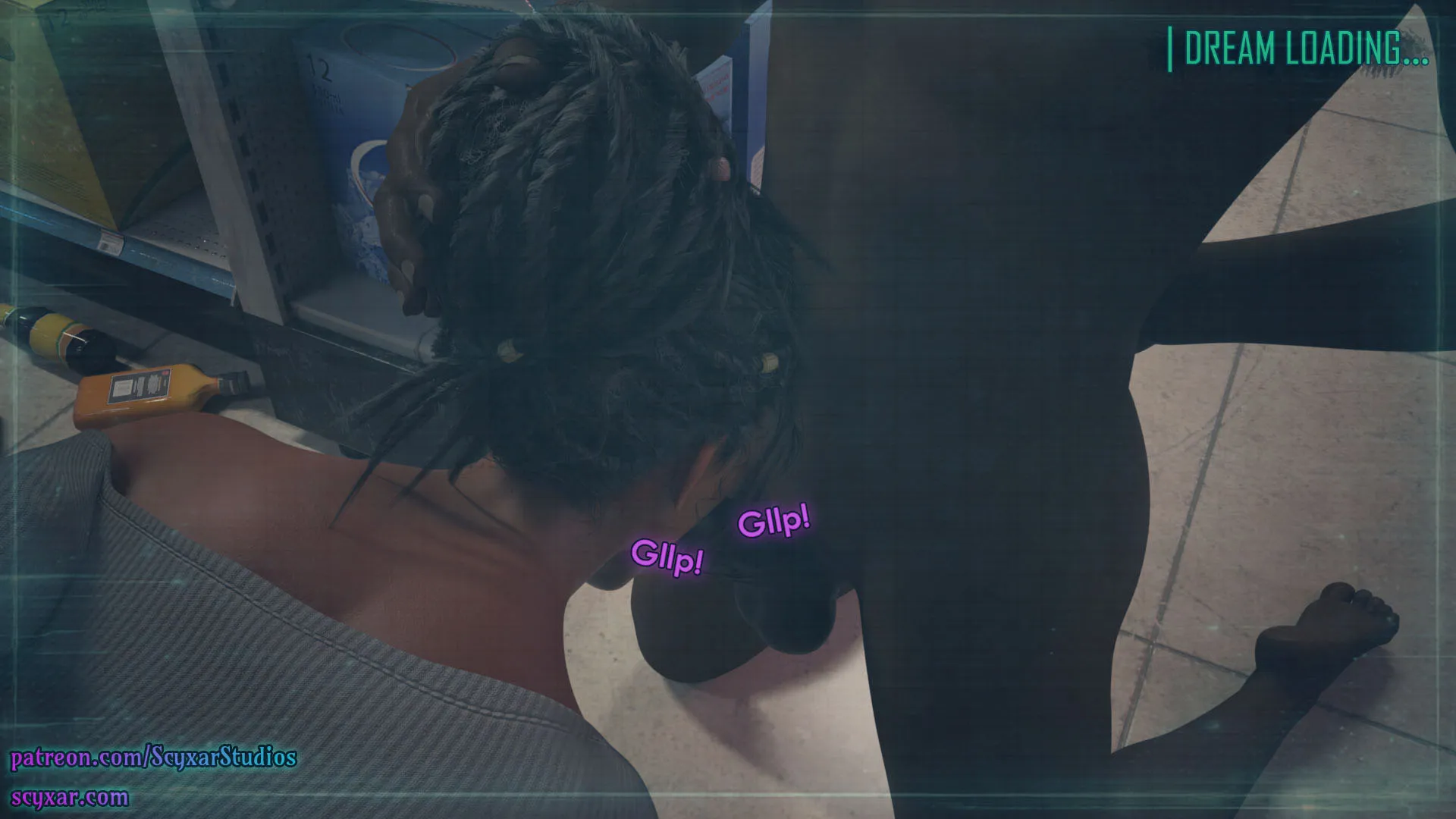 Once You Go Black, You Never Go Back (Cyberpunk), 7 . Once You Go Black, You Never Go Back - Chapter 7 [Scyxar Studios], page 32 of 76
