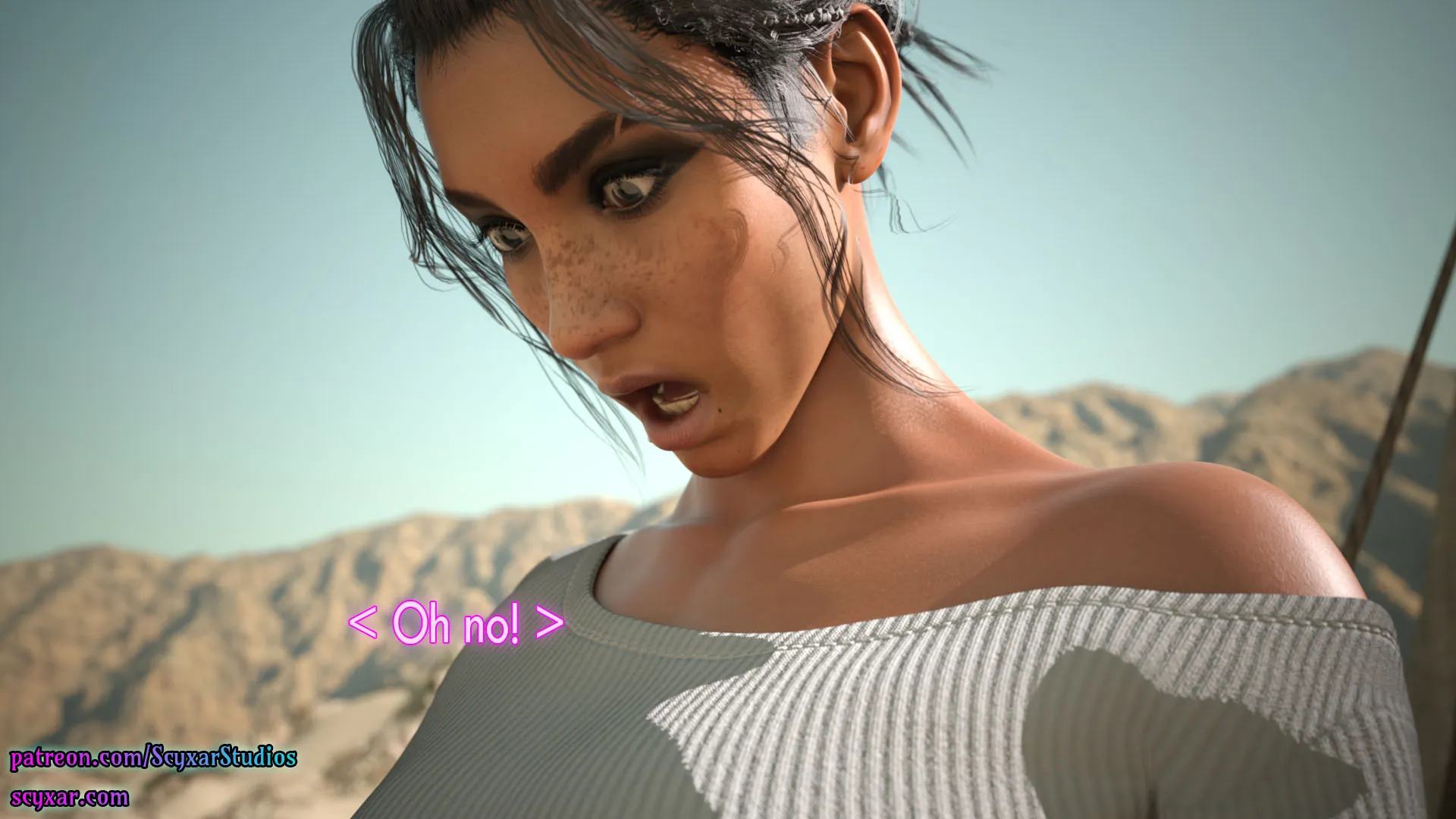 Once You Go Black, You Never Go Back (Cyberpunk), 7 . Once You Go Black, You Never Go Back - Chapter 7 [Scyxar Studios], page 59 of 76