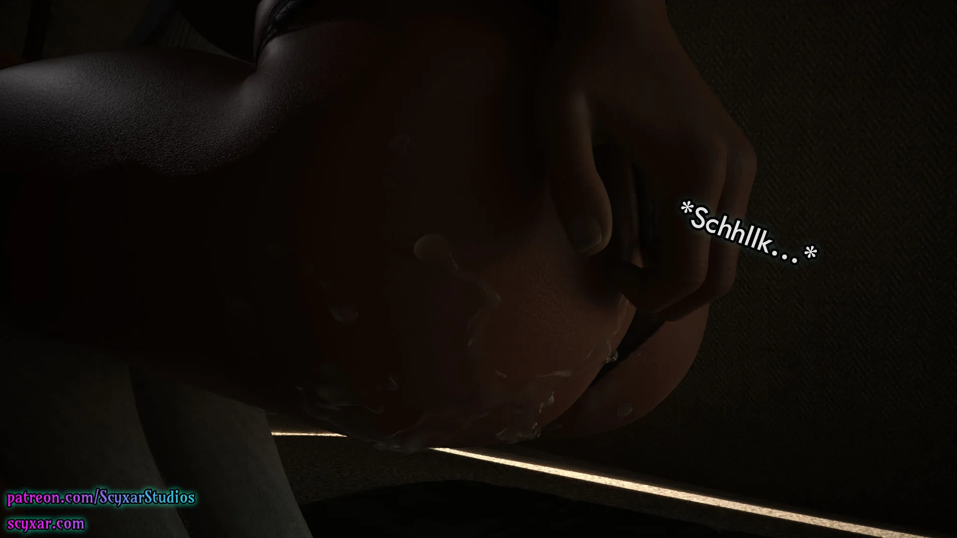 Once You Go Black, You Never Go Back (Cyberpunk), 7 . Once You Go Black, You Never Go Back - Chapter 7 [Scyxar Studios], page 64 of 76