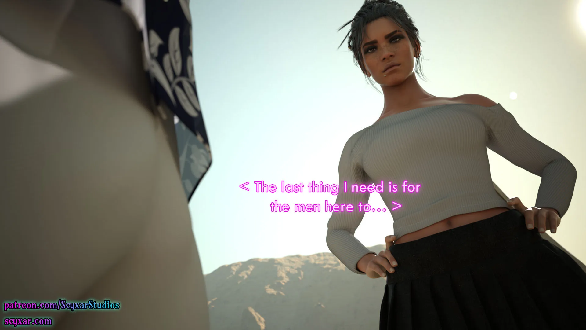Once You Go Black, You Never Go Back (Cyberpunk), 7 . Once You Go Black, You Never Go Back - Chapter 7 [Scyxar Studios], page 72 of 76