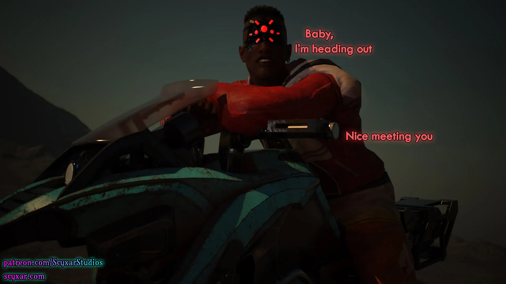 Once You Go Black, You Never Go Back (Cyberpunk), 6 . Once You Go Black, You Never Go Back - Chapter 6 [Scyxar Studios], page 59 of 71