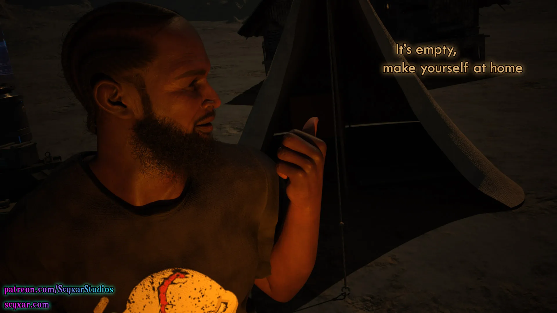 Once You Go Black, You Never Go Back (Cyberpunk), 6 . Once You Go Black, You Never Go Back - Chapter 6 [Scyxar Studios], page 65 of 71