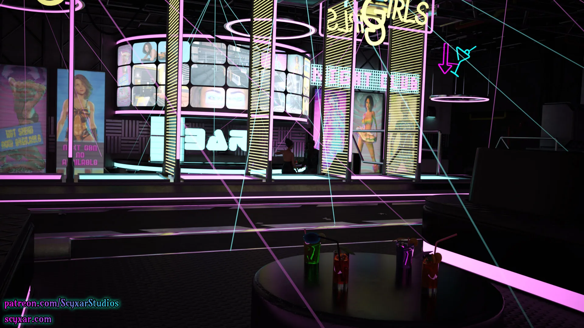 Once You Go Black, You Never Go Back (Cyberpunk), 5 . Once You Go Black, You Never Go Back - Chapter 5 [Scyxar Studios], page 27 of 75