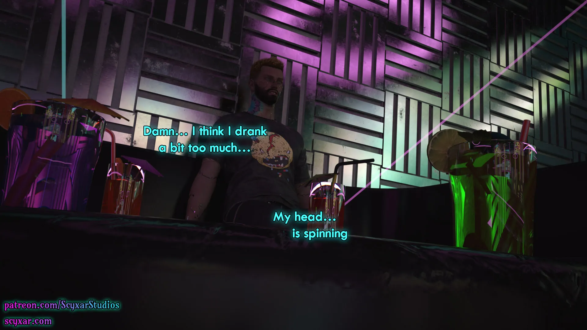 Once You Go Black, You Never Go Back (Cyberpunk), 5 . Once You Go Black, You Never Go Back - Chapter 5 [Scyxar Studios], page 29 of 75