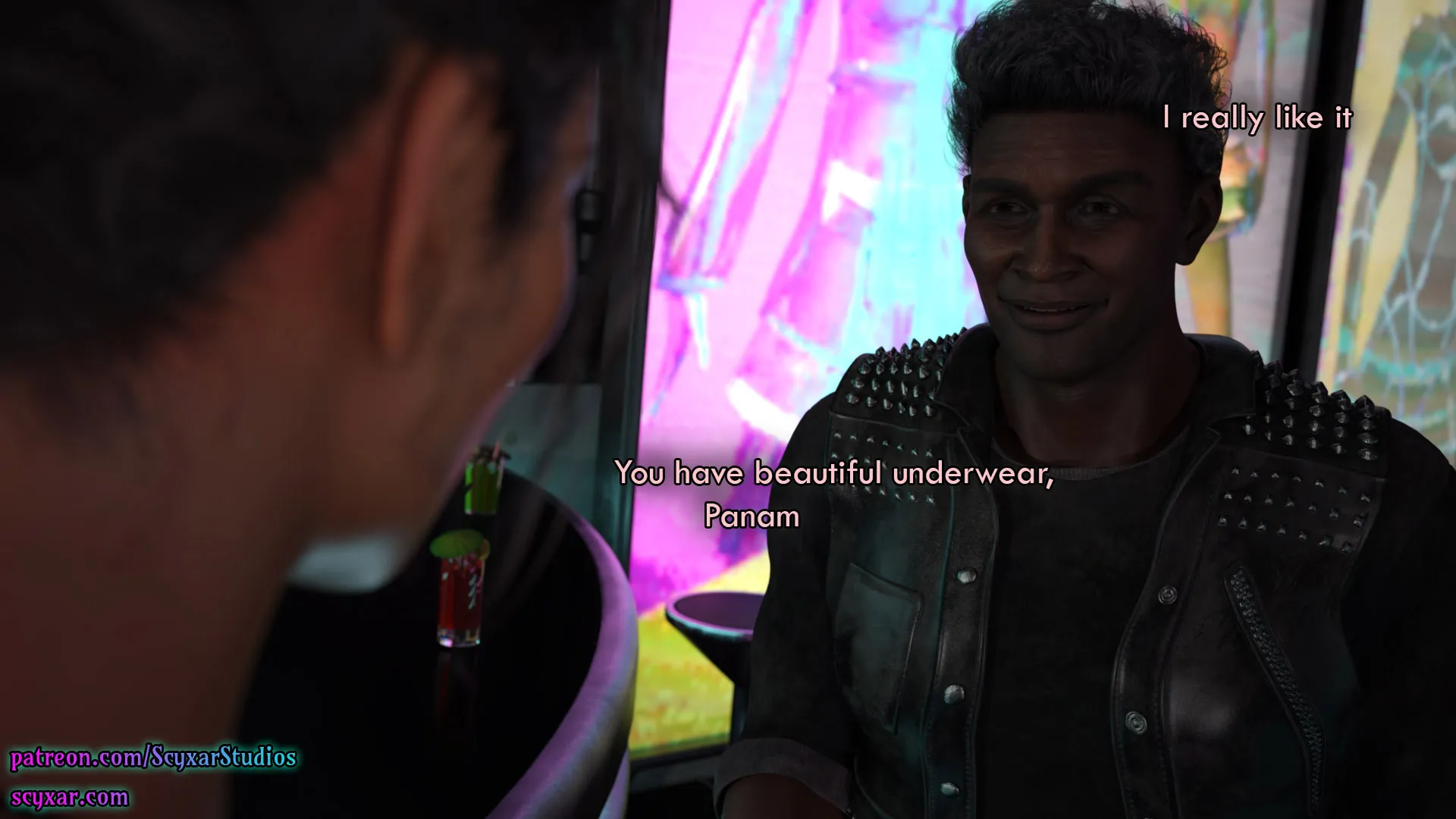 Once You Go Black, You Never Go Back (Cyberpunk), 5 . Once You Go Black, You Never Go Back - Chapter 5 [Scyxar Studios], page 41 of 75