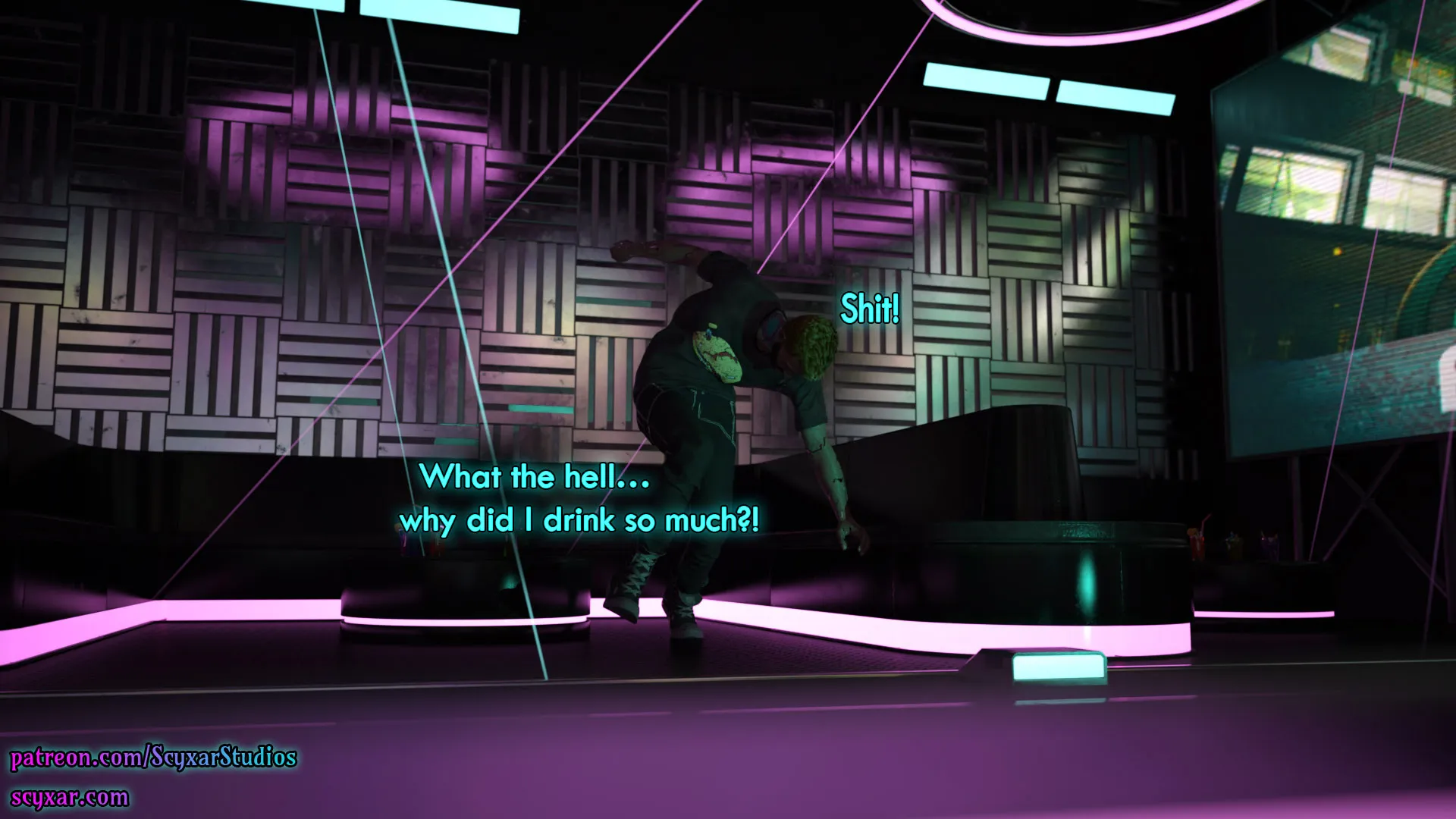 Once You Go Black, You Never Go Back (Cyberpunk), 5 . Once You Go Black, You Never Go Back - Chapter 5 [Scyxar Studios], page 52 of 75