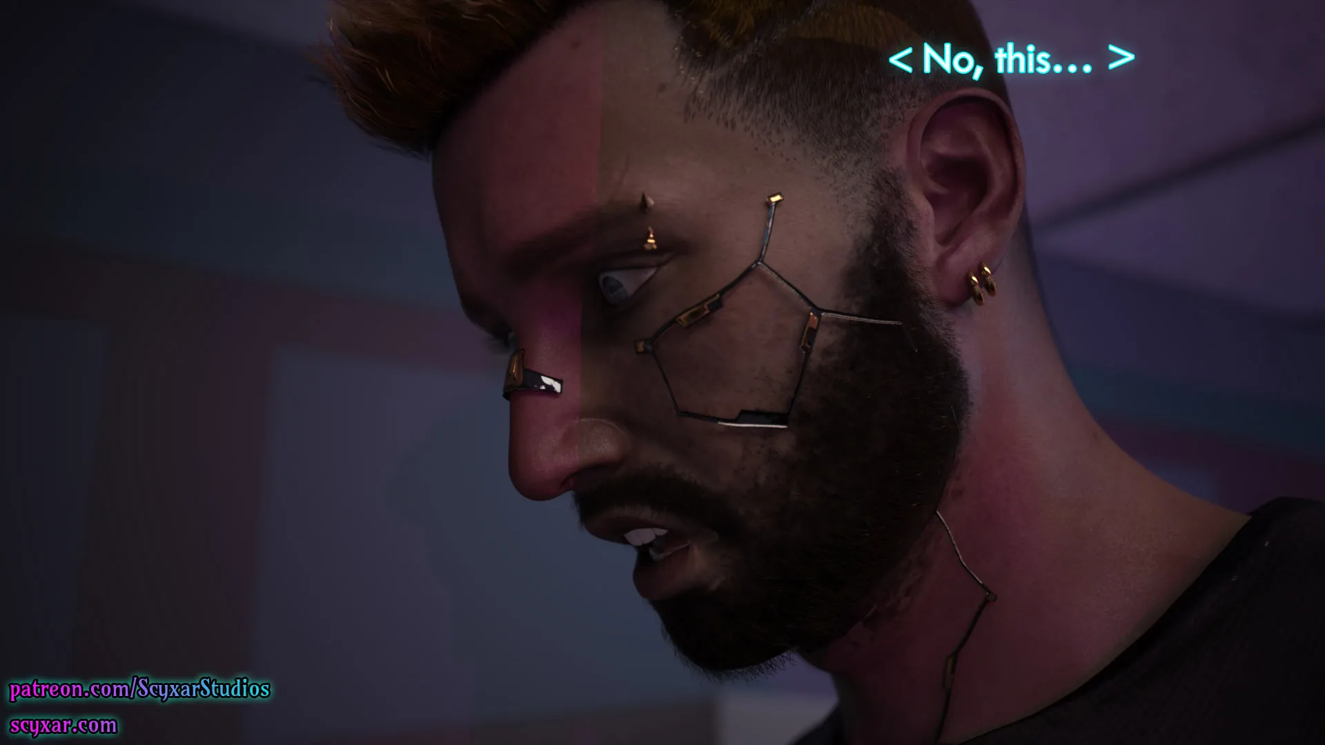 Once You Go Black, You Never Go Back (Cyberpunk), 5 . Once You Go Black, You Never Go Back - Chapter 5 [Scyxar Studios], page 68 of 75