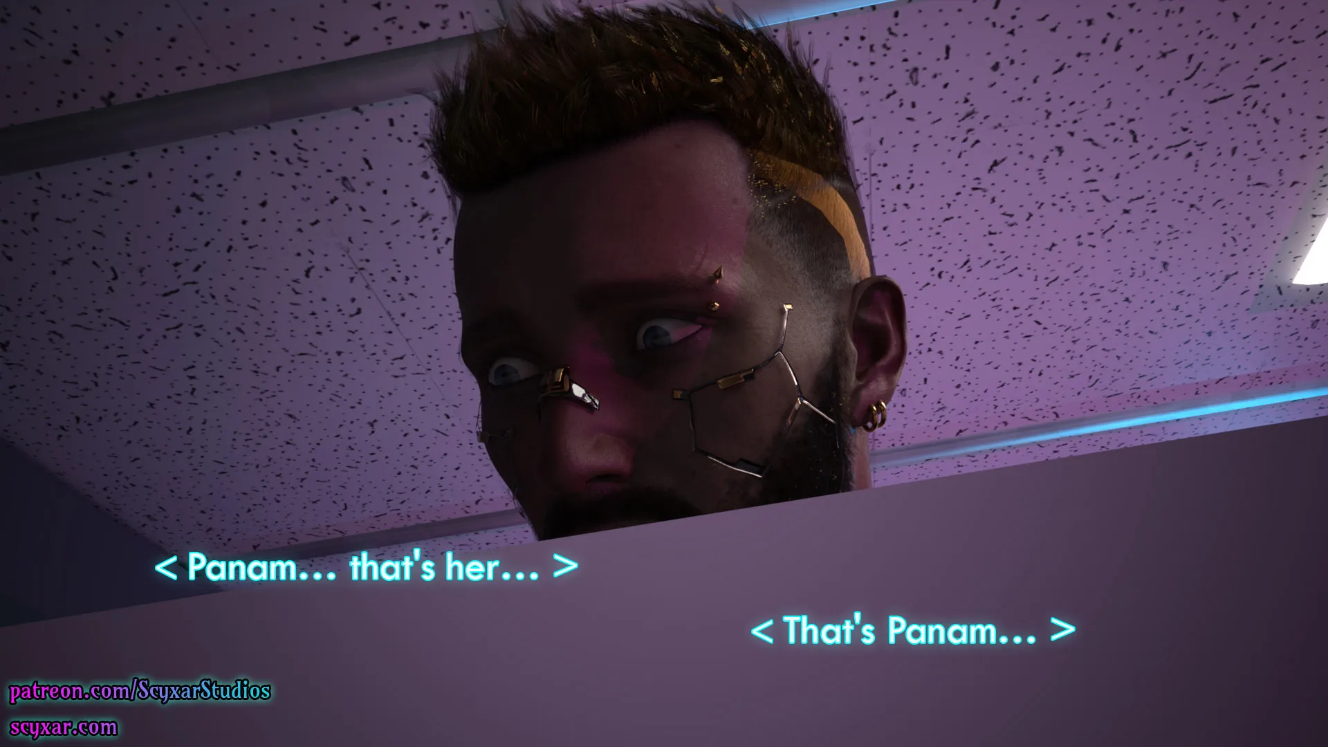 Once You Go Black, You Never Go Back (Cyberpunk), 5 . Once You Go Black, You Never Go Back - Chapter 5 [Scyxar Studios], page 72 of 75