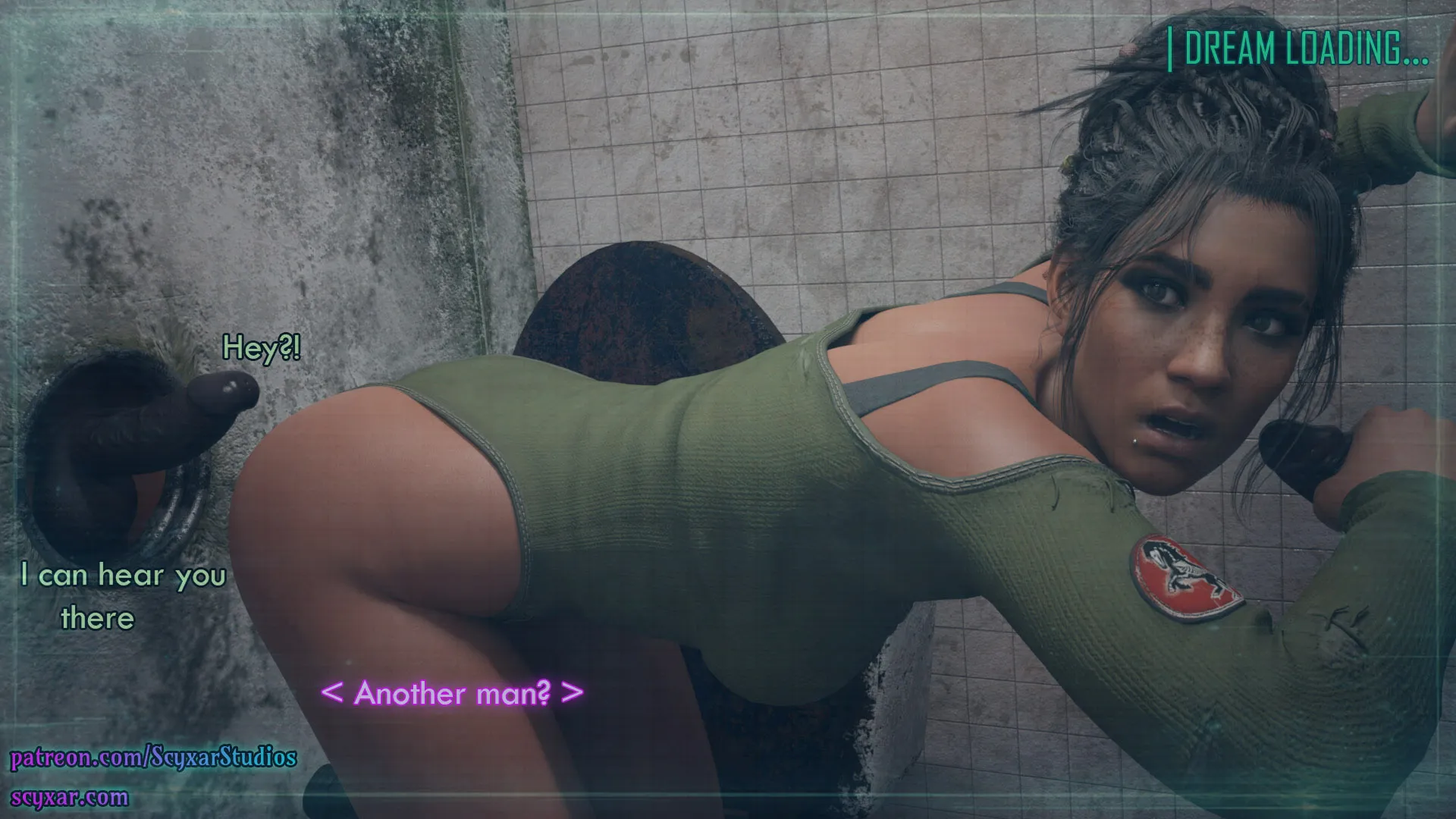 Once You Go Black, You Never Go Back (Cyberpunk), 4 . Once You Go Black, You Never Go Back - Chapter 4 [Scyxar Studios], page 29 of 57