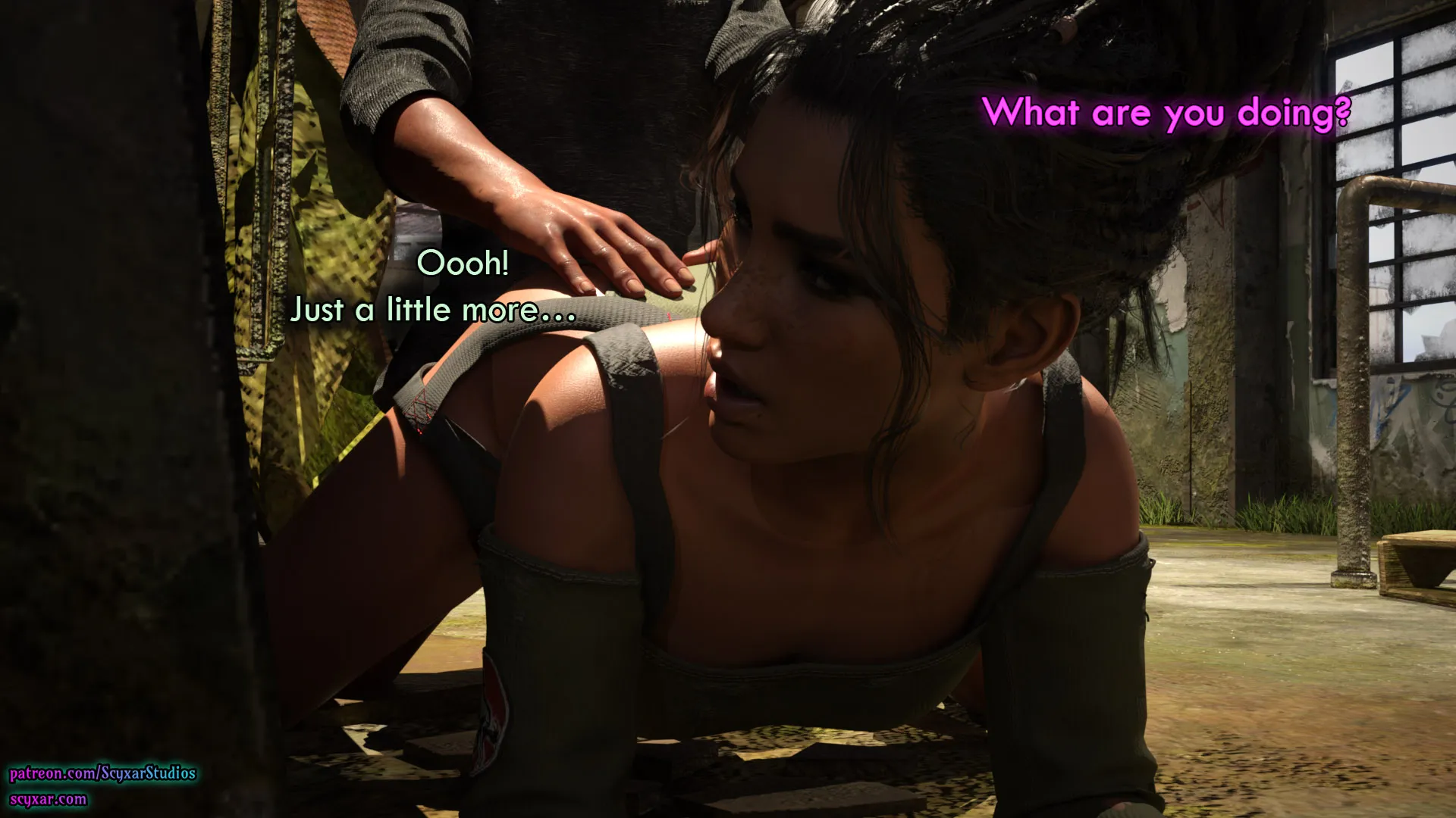Once You Go Black, You Never Go Back (Cyberpunk), 3 . Once You Go Black, You Never Go Back - Chapter 3 [Scyxar Studios], page 23 of 59