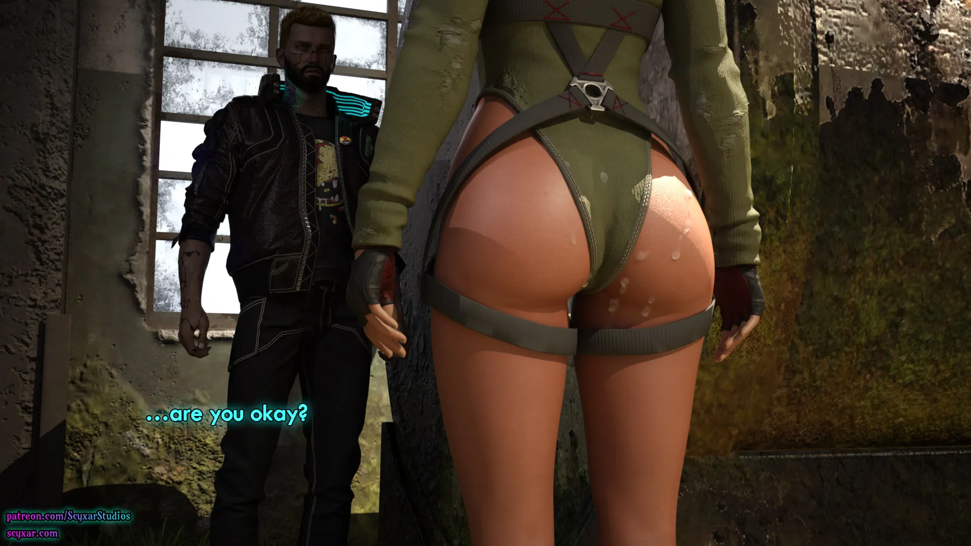 Once You Go Black, You Never Go Back (Cyberpunk), 3 . Once You Go Black, You Never Go Back - Chapter 3 [Scyxar Studios], page 30 of 59