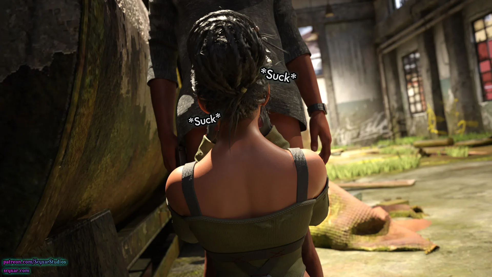 Once You Go Black, You Never Go Back (Cyberpunk), 3 . Once You Go Black, You Never Go Back - Chapter 3 [Scyxar Studios], page 8 of 59