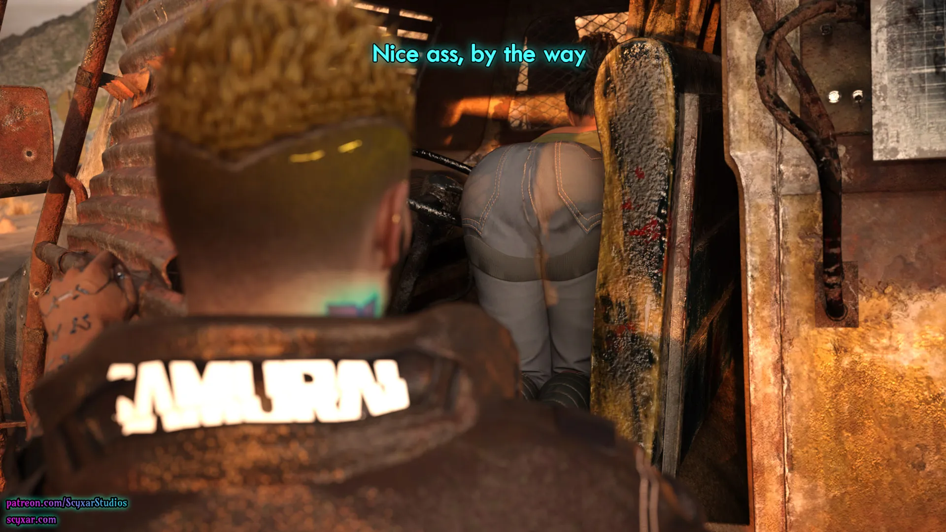 Once You Go Black, You Never Go Back (Cyberpunk), 2 . Once You Go Black, You Never Go Back - Chapter 2 [Scyxar Studios], page 16 of 66