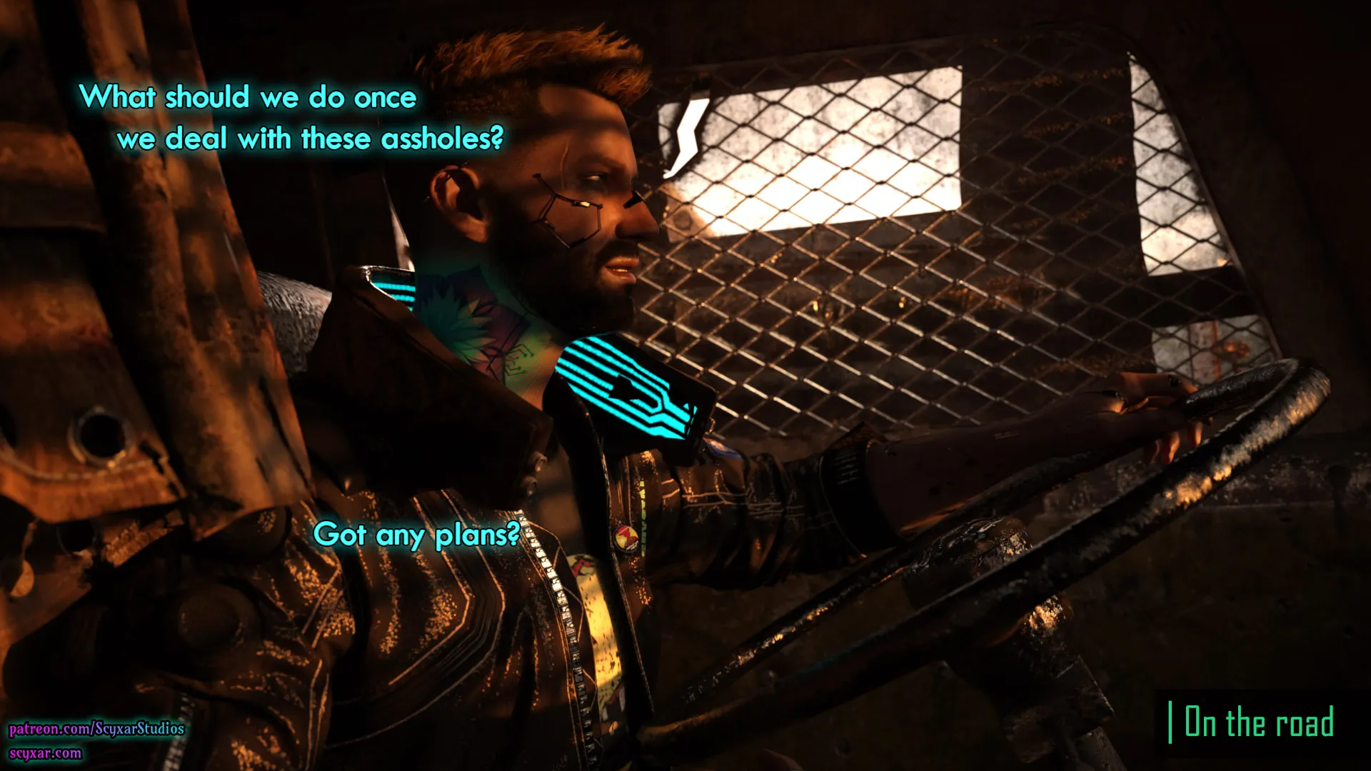 Once You Go Black, You Never Go Back (Cyberpunk), 2 . Once You Go Black, You Never Go Back - Chapter 2 [Scyxar Studios], page 20 of 66