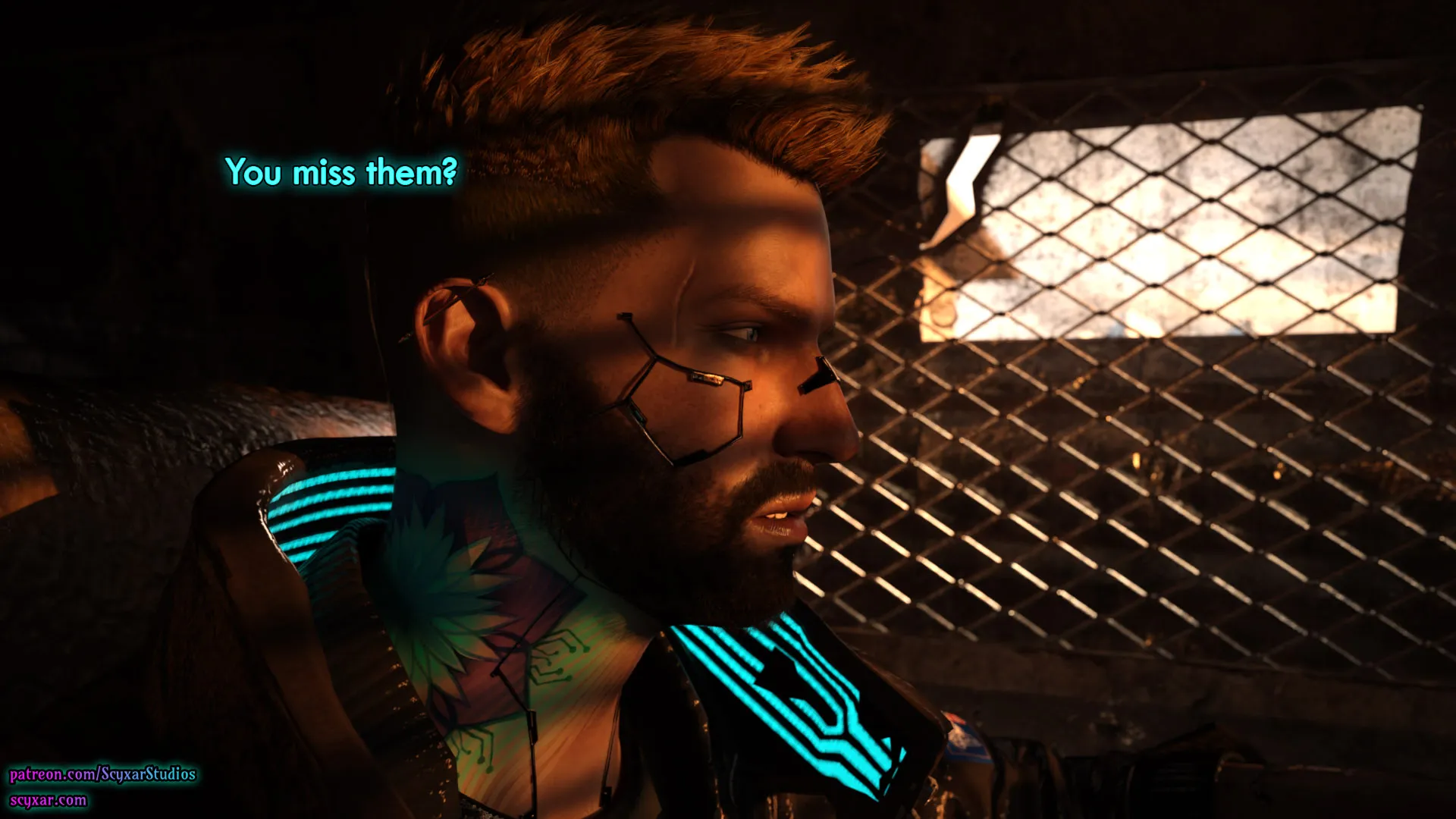 Once You Go Black, You Never Go Back (Cyberpunk), 2 . Once You Go Black, You Never Go Back - Chapter 2 [Scyxar Studios], page 23 of 66