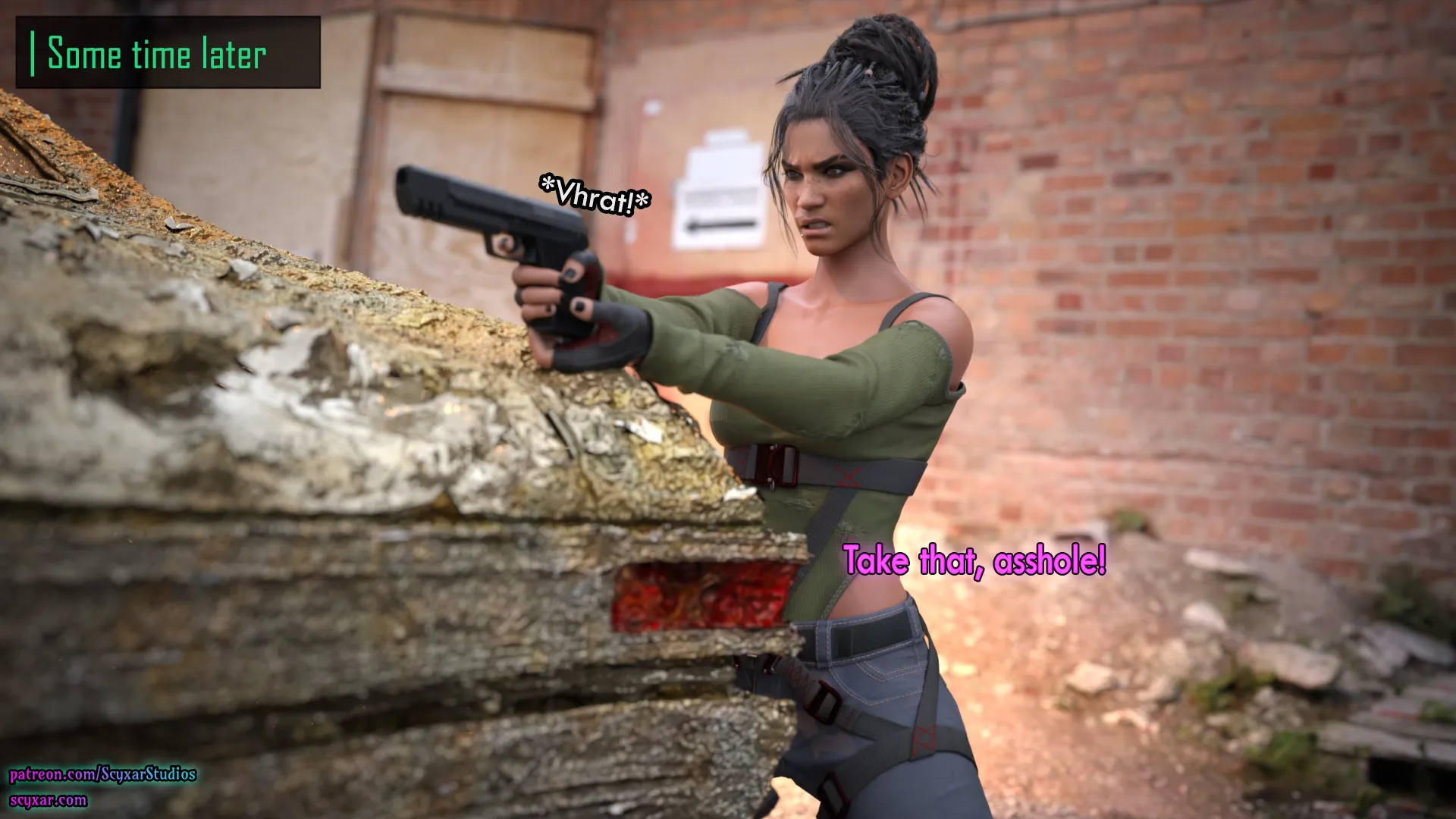 Once You Go Black, You Never Go Back (Cyberpunk), 2 . Once You Go Black, You Never Go Back - Chapter 2 [Scyxar Studios], page 25 of 66