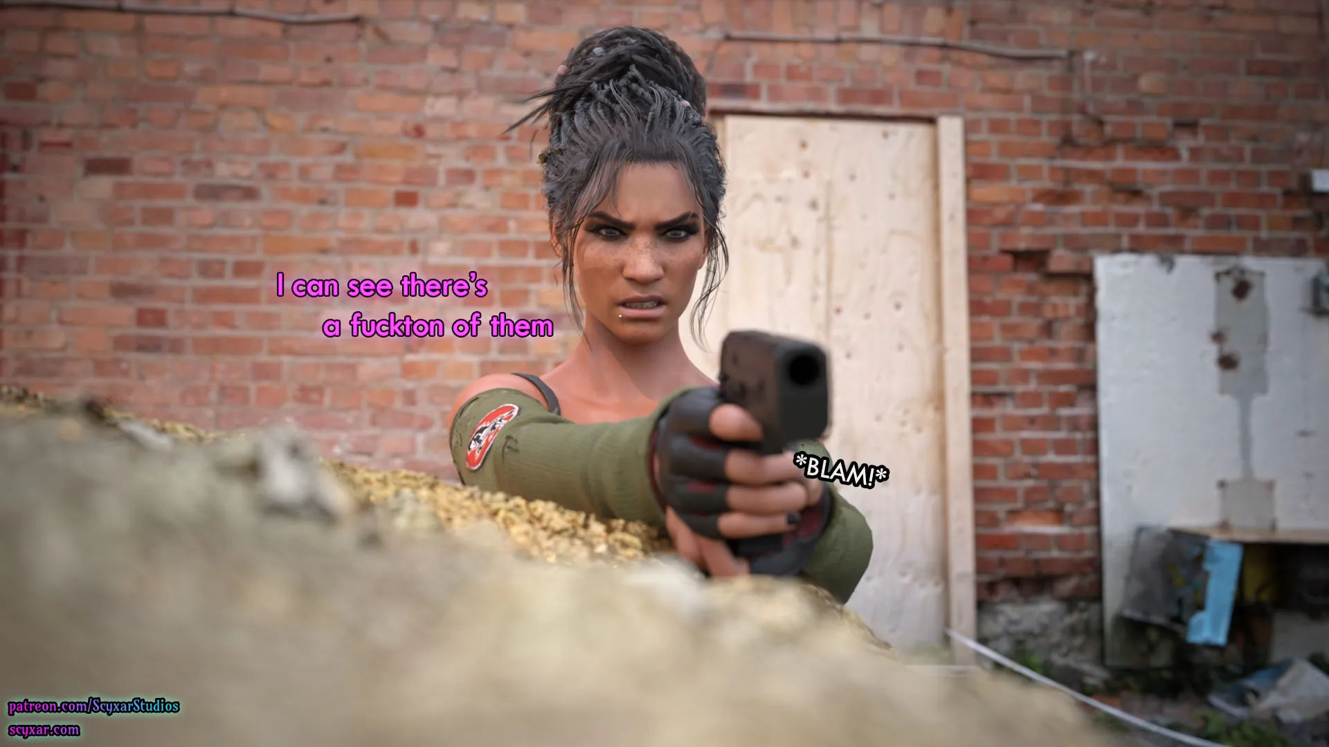 Once You Go Black, You Never Go Back (Cyberpunk), 2 . Once You Go Black, You Never Go Back - Chapter 2 [Scyxar Studios], page 28 of 66
