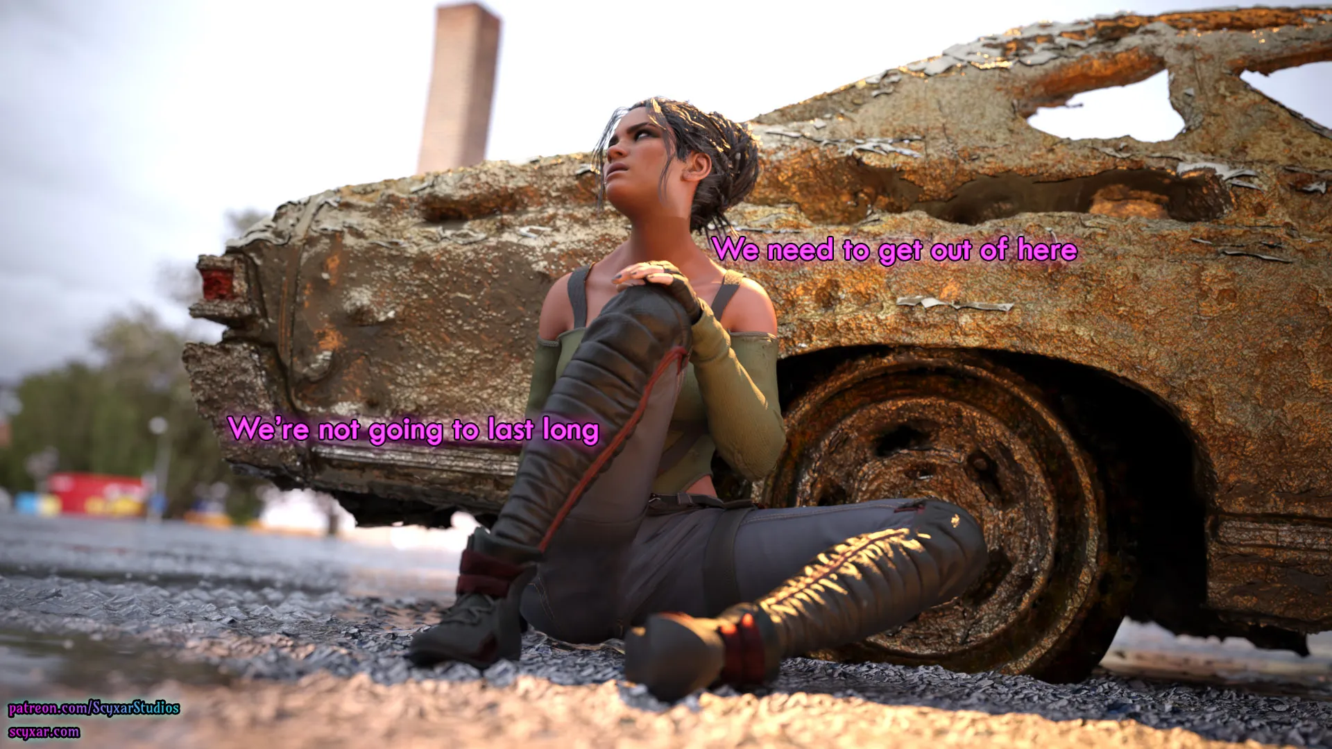 Once You Go Black, You Never Go Back (Cyberpunk), 2 . Once You Go Black, You Never Go Back - Chapter 2 [Scyxar Studios], page 29 of 66