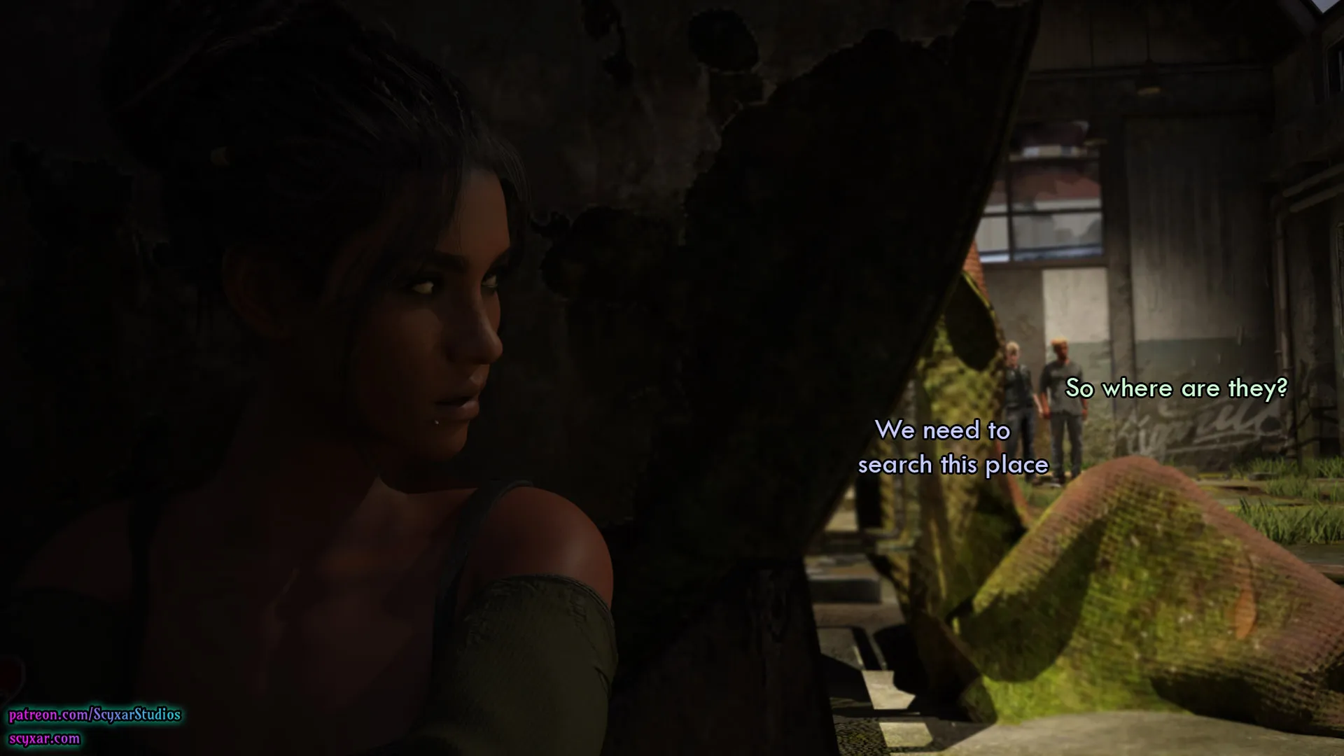 Once You Go Black, You Never Go Back (Cyberpunk), 2 . Once You Go Black, You Never Go Back - Chapter 2 [Scyxar Studios], page 40 of 66