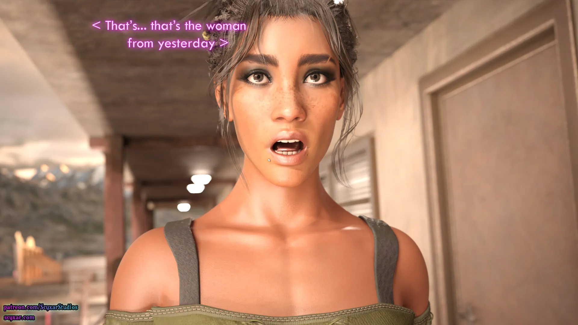 Once You Go Black, You Never Go Back (Cyberpunk), 2 . Once You Go Black, You Never Go Back - Chapter 2 [Scyxar Studios], page 5 of 66
