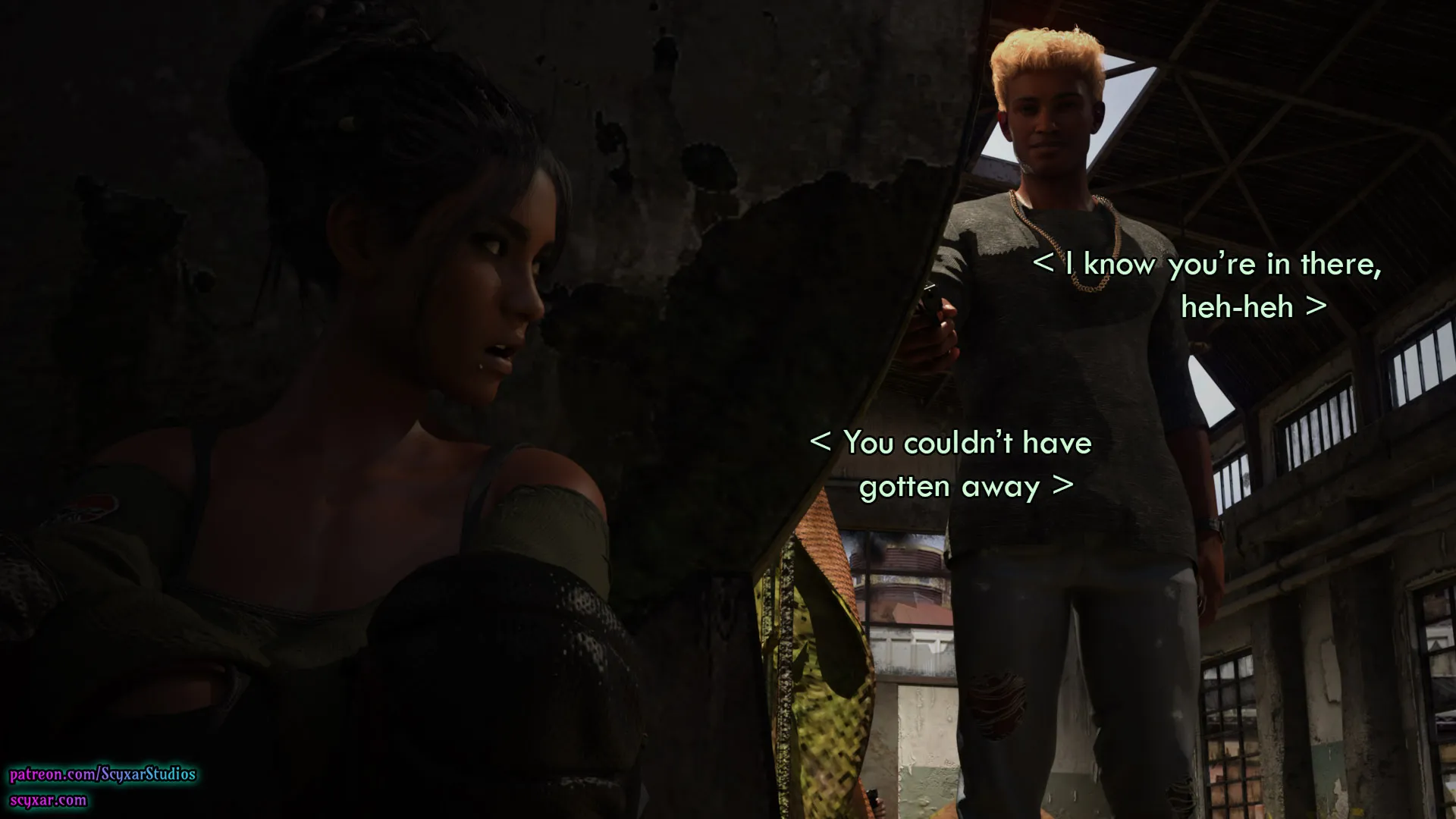 Once You Go Black, You Never Go Back (Cyberpunk), 2 . Once You Go Black, You Never Go Back - Chapter 2 [Scyxar Studios], page 45 of 66