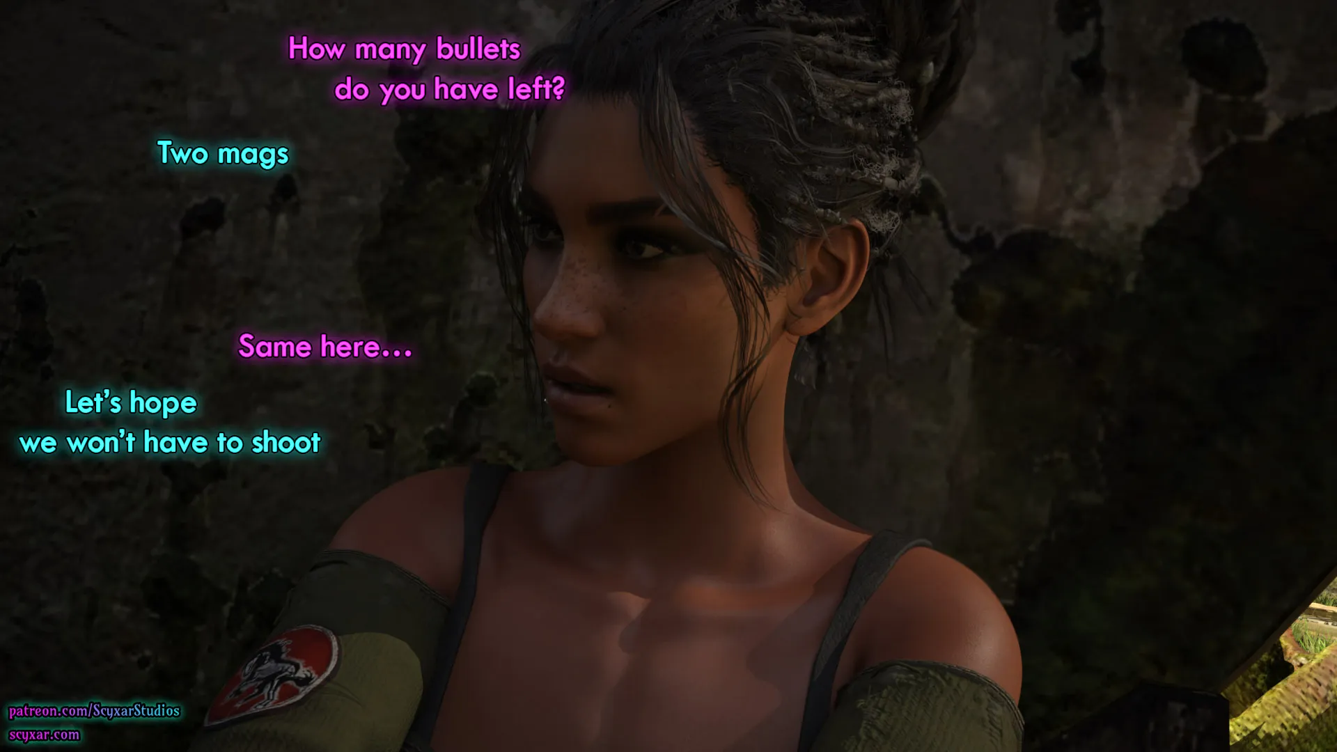 Once You Go Black, You Never Go Back (Cyberpunk), 2 . Once You Go Black, You Never Go Back - Chapter 2 [Scyxar Studios], page 47 of 66
