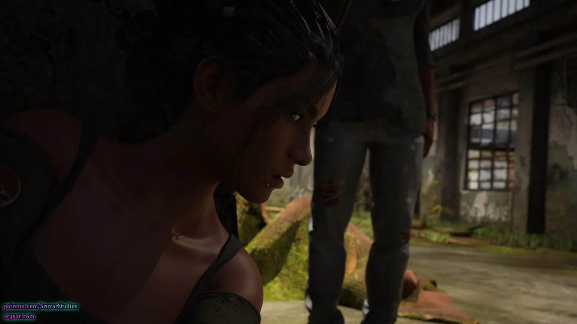 Once You Go Black, You Never Go Back (Cyberpunk), 2 . Once You Go Black, You Never Go Back - Chapter 2 [Scyxar Studios], page 48 of 66