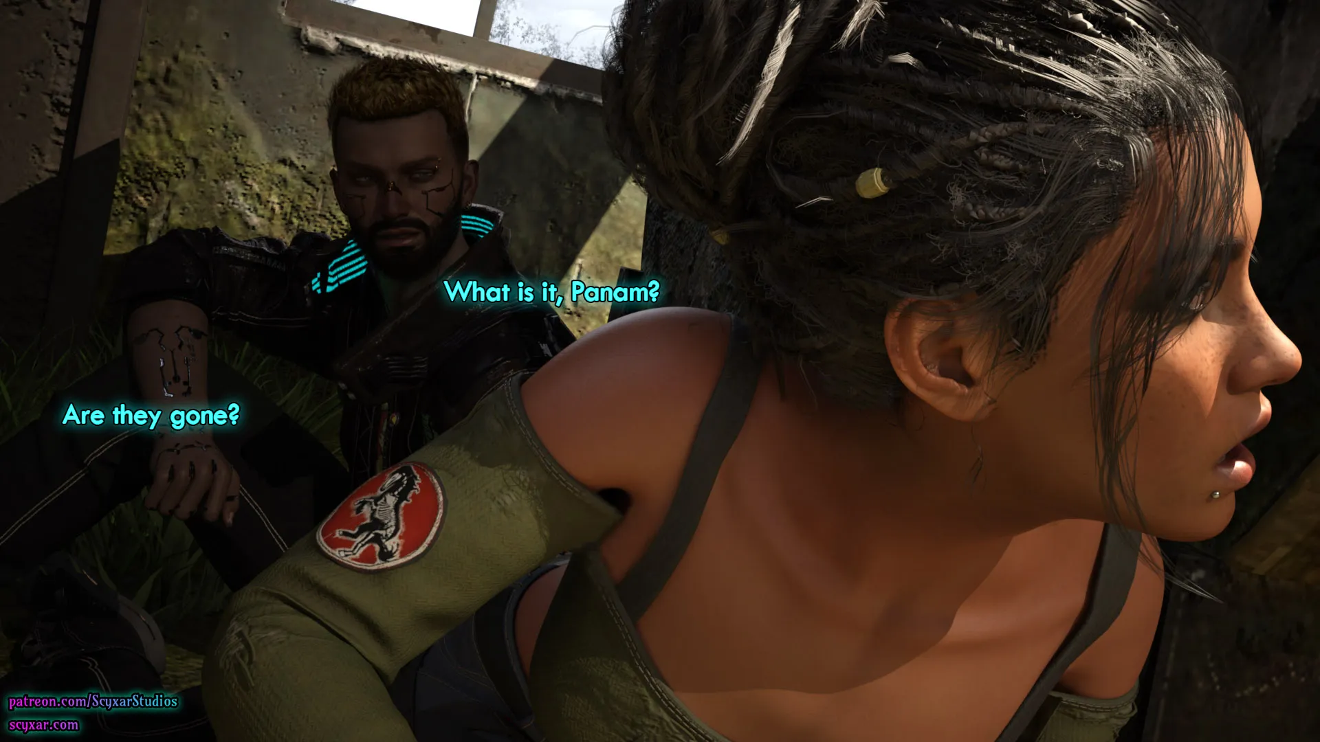 Once You Go Black, You Never Go Back (Cyberpunk), 2 . Once You Go Black, You Never Go Back - Chapter 2 [Scyxar Studios], page 50 of 66