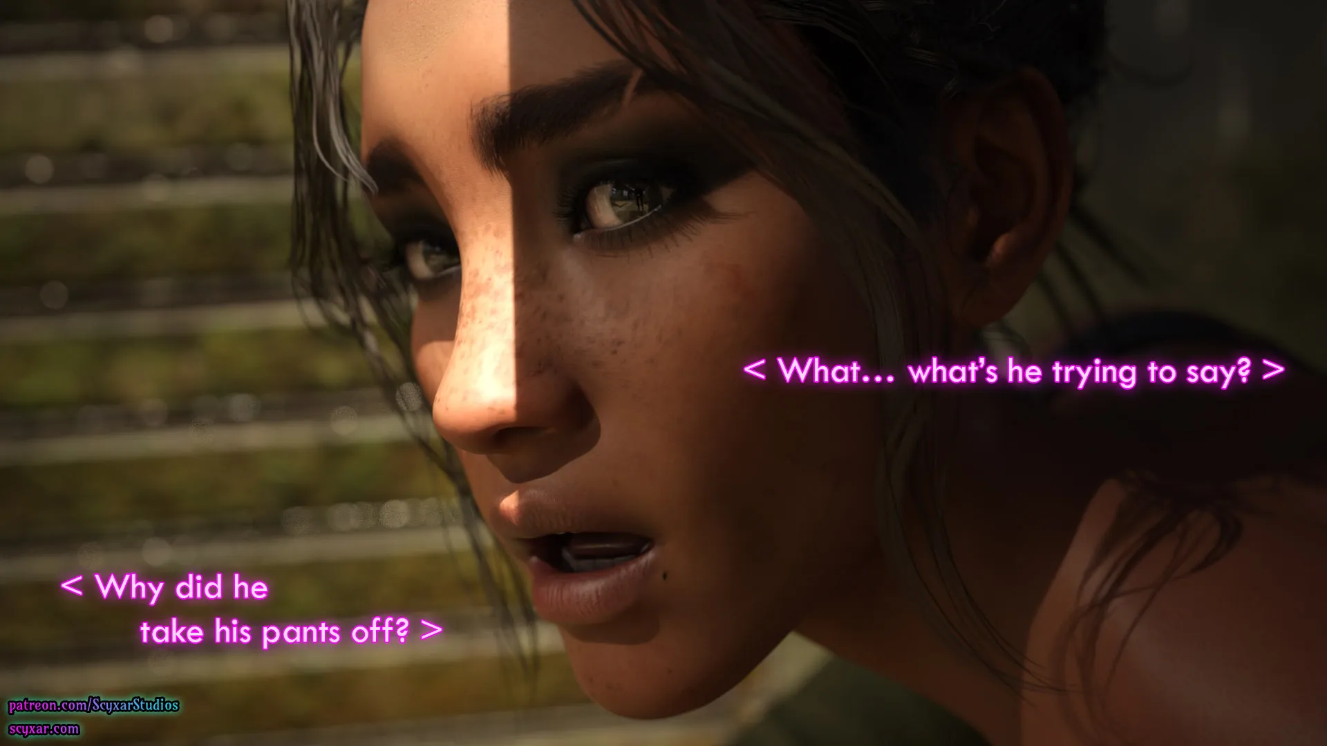Once You Go Black, You Never Go Back (Cyberpunk), 2 . Once You Go Black, You Never Go Back - Chapter 2 [Scyxar Studios], page 54 of 66