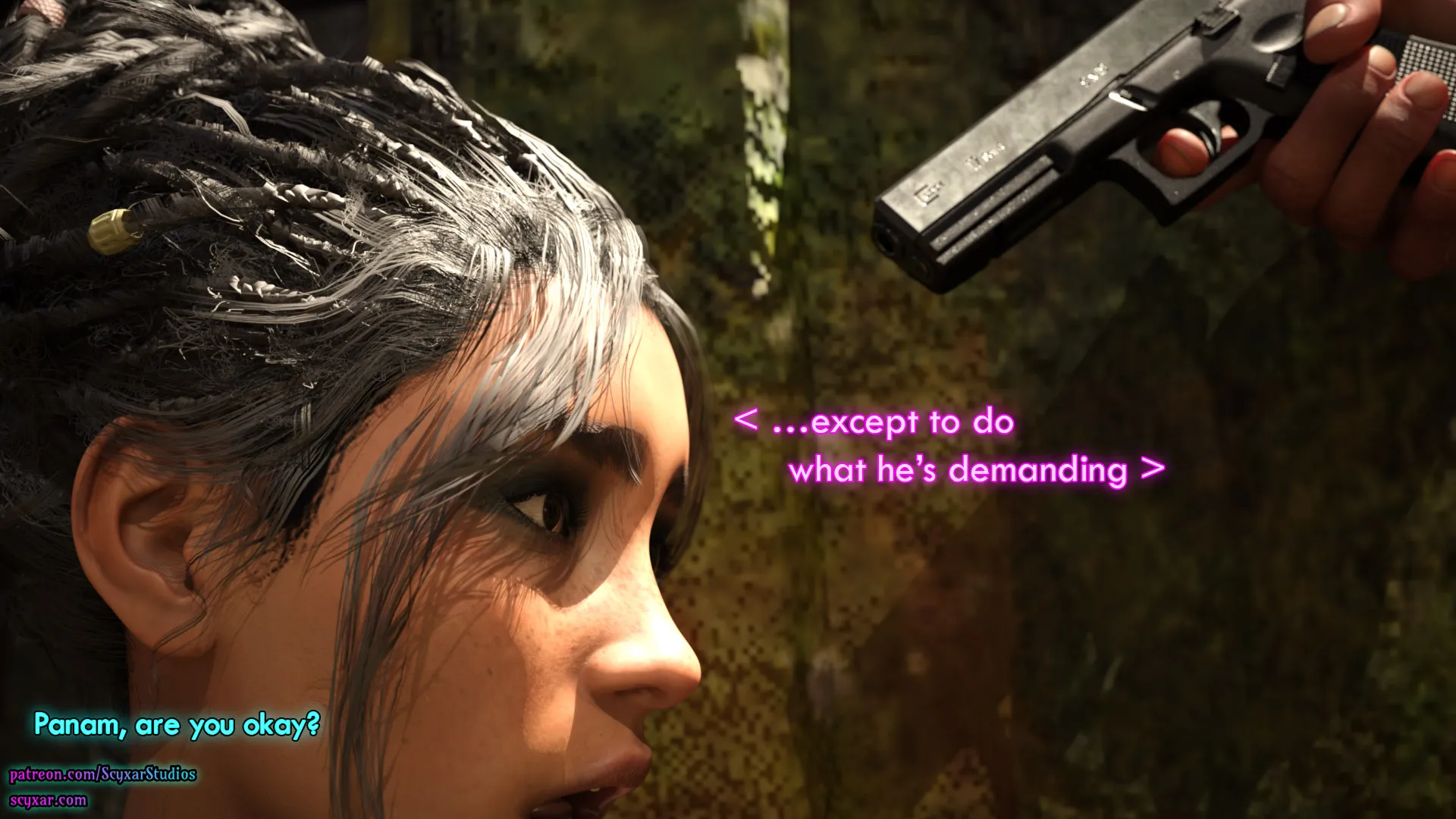 Once You Go Black, You Never Go Back (Cyberpunk), 2 . Once You Go Black, You Never Go Back - Chapter 2 [Scyxar Studios], page 60 of 66