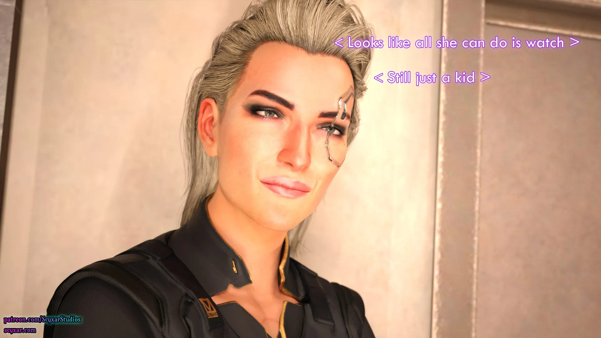 Once You Go Black, You Never Go Back (Cyberpunk), 2 . Once You Go Black, You Never Go Back - Chapter 2 [Scyxar Studios], page 9 of 66