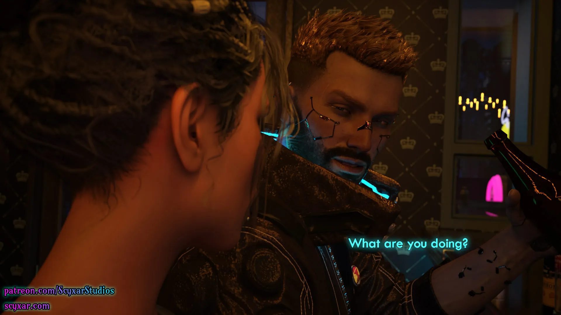 Once You Go Black, You Never Go Back (Cyberpunk), 1 . Once You Go Black, You Never Go Back - Chapter 1 [Scyxar Studios], page 11 of 68