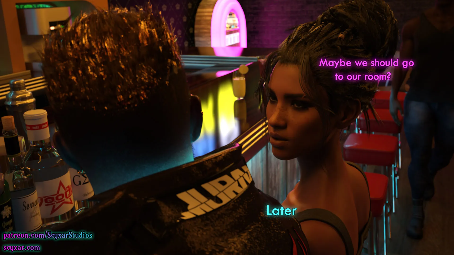 Once You Go Black, You Never Go Back (Cyberpunk), 1 . Once You Go Black, You Never Go Back - Chapter 1 [Scyxar Studios], page 12 of 68