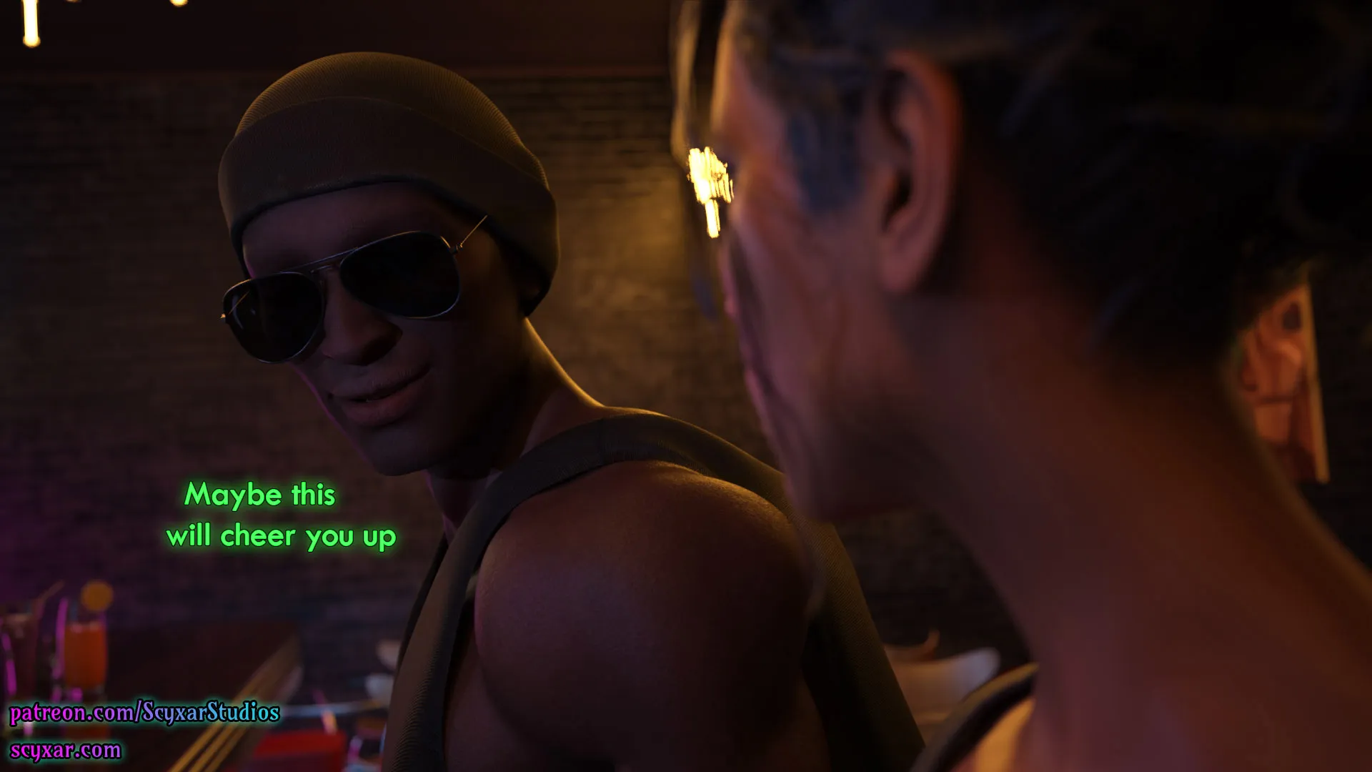 Once You Go Black, You Never Go Back (Cyberpunk), 1 . Once You Go Black, You Never Go Back - Chapter 1 [Scyxar Studios], page 20 of 68