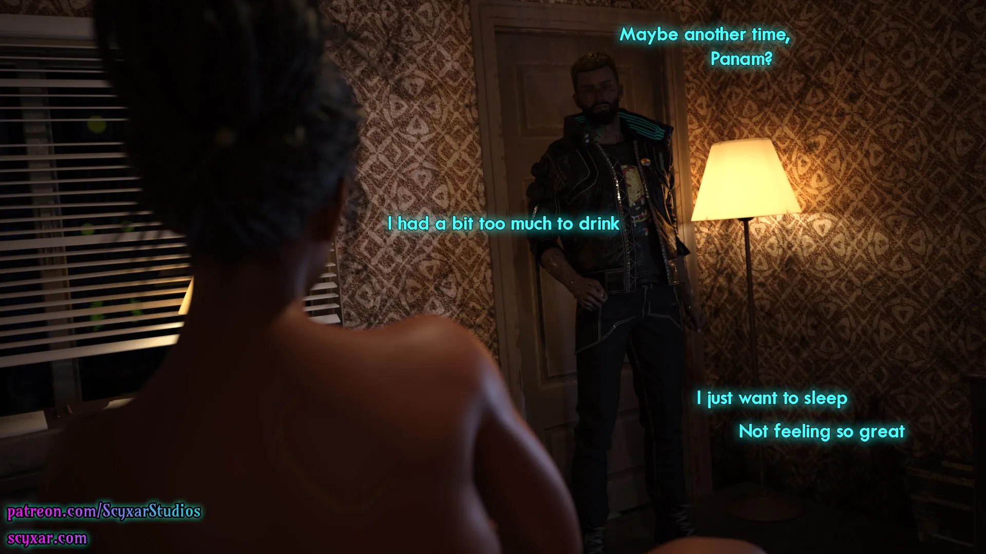 Once You Go Black, You Never Go Back (Cyberpunk), 1 . Once You Go Black, You Never Go Back - Chapter 1 [Scyxar Studios], page 32 of 68